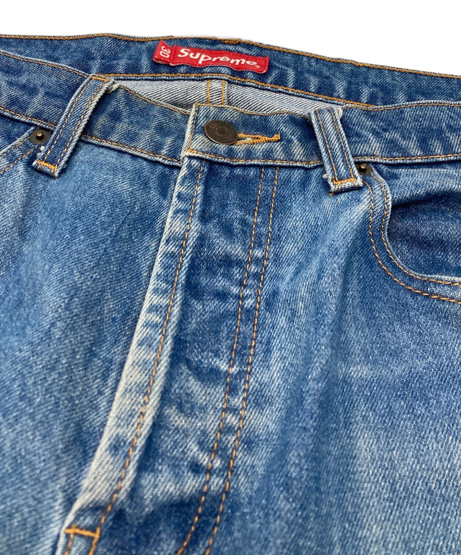 中古・古着通販】Supreme (シュプリーム) ワイドデニムデニムパンツ