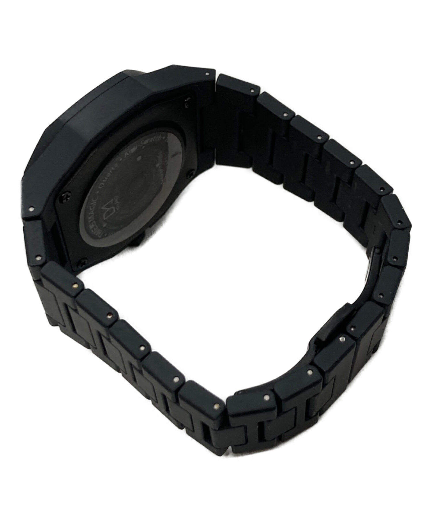 【美品】D1MILANOブラック アナログ腕時計 中古・古着通販】D1MILANO (ディーワンミラノ) アナログウォッチ
