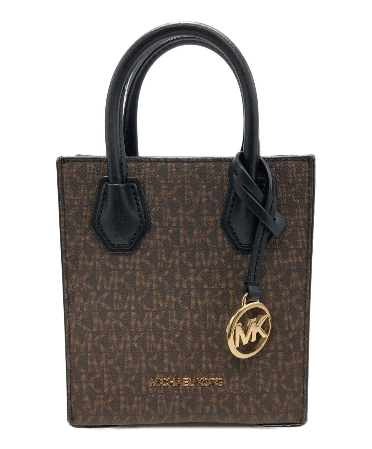 中古・古着通販】MICHAEL KORS (マイケルコース) ミニバッグ ブラウン 