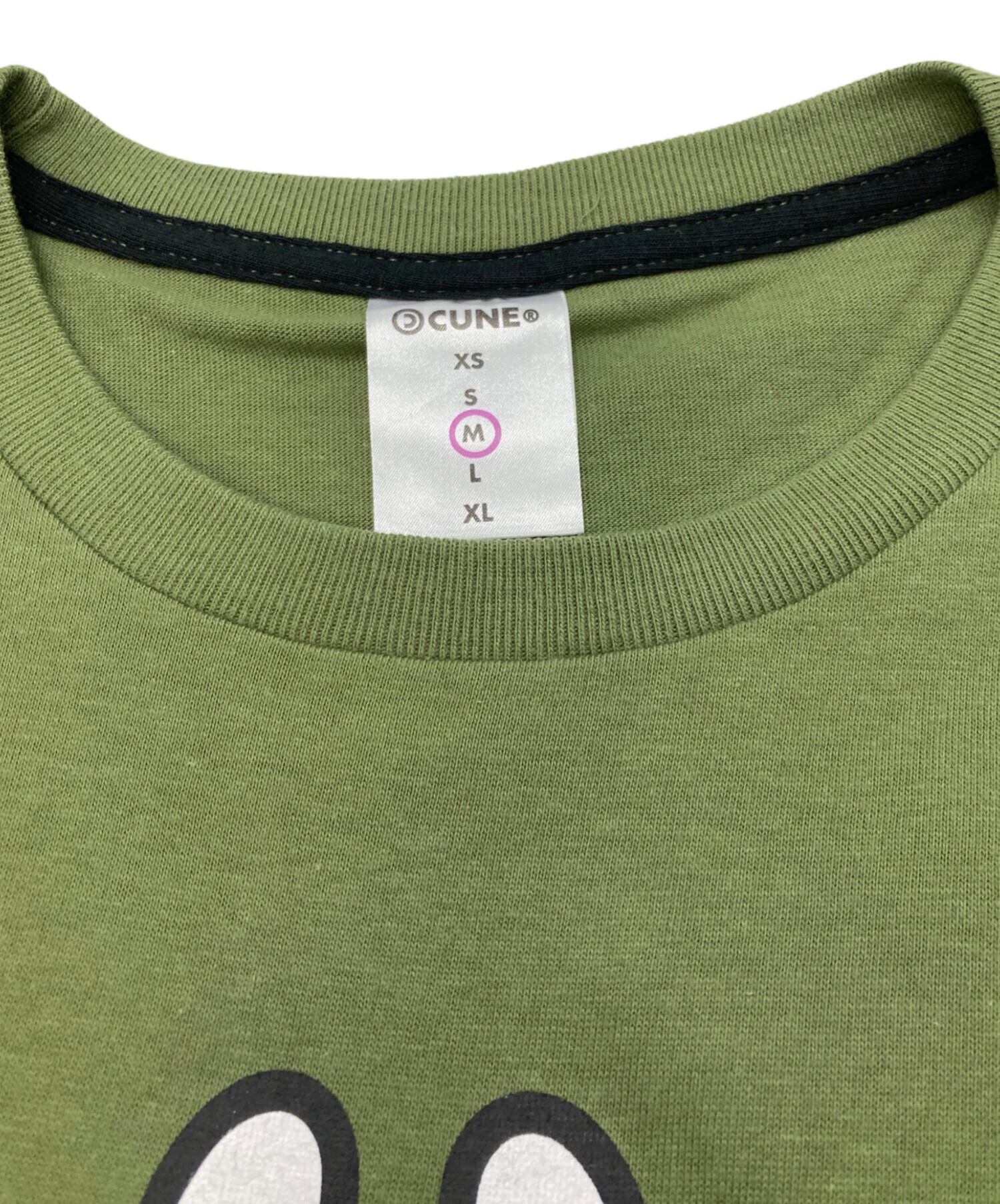 中古・古着通販】CUNE (キューン) Tシャツ カーキ サイズ:M｜ブランド