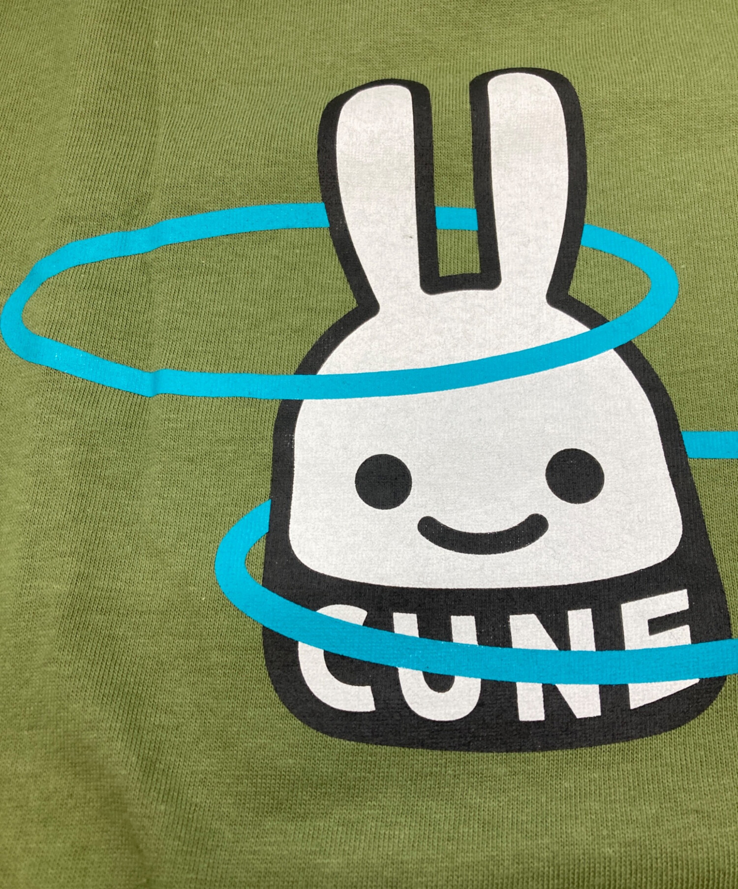 中古・古着通販】CUNE (キューン) Tシャツ カーキ サイズ:M｜ブランド