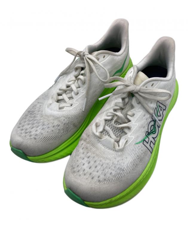 【中古】 ボクの名前はボクのもの 中古・古着通販】HOKA (ホカ) M MACH 6 ホワイト サイズ:26CM