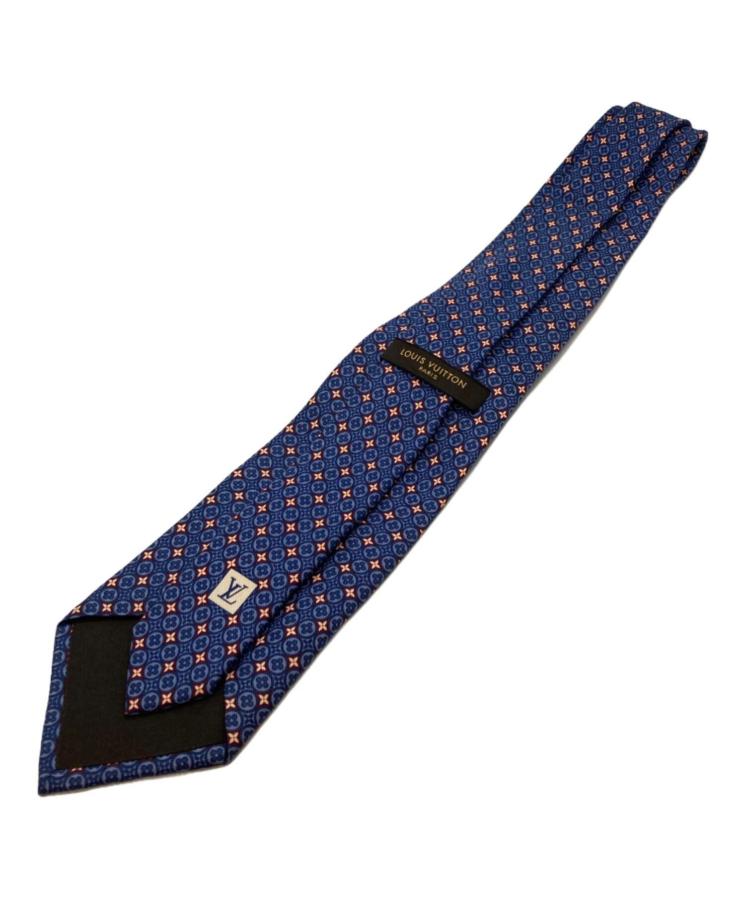 LOUIS VUITTON ブルーネクタイ 中古・古着通販】LOUIS VUITTON (ルイ ヴィトン) ネクタイ ブルー