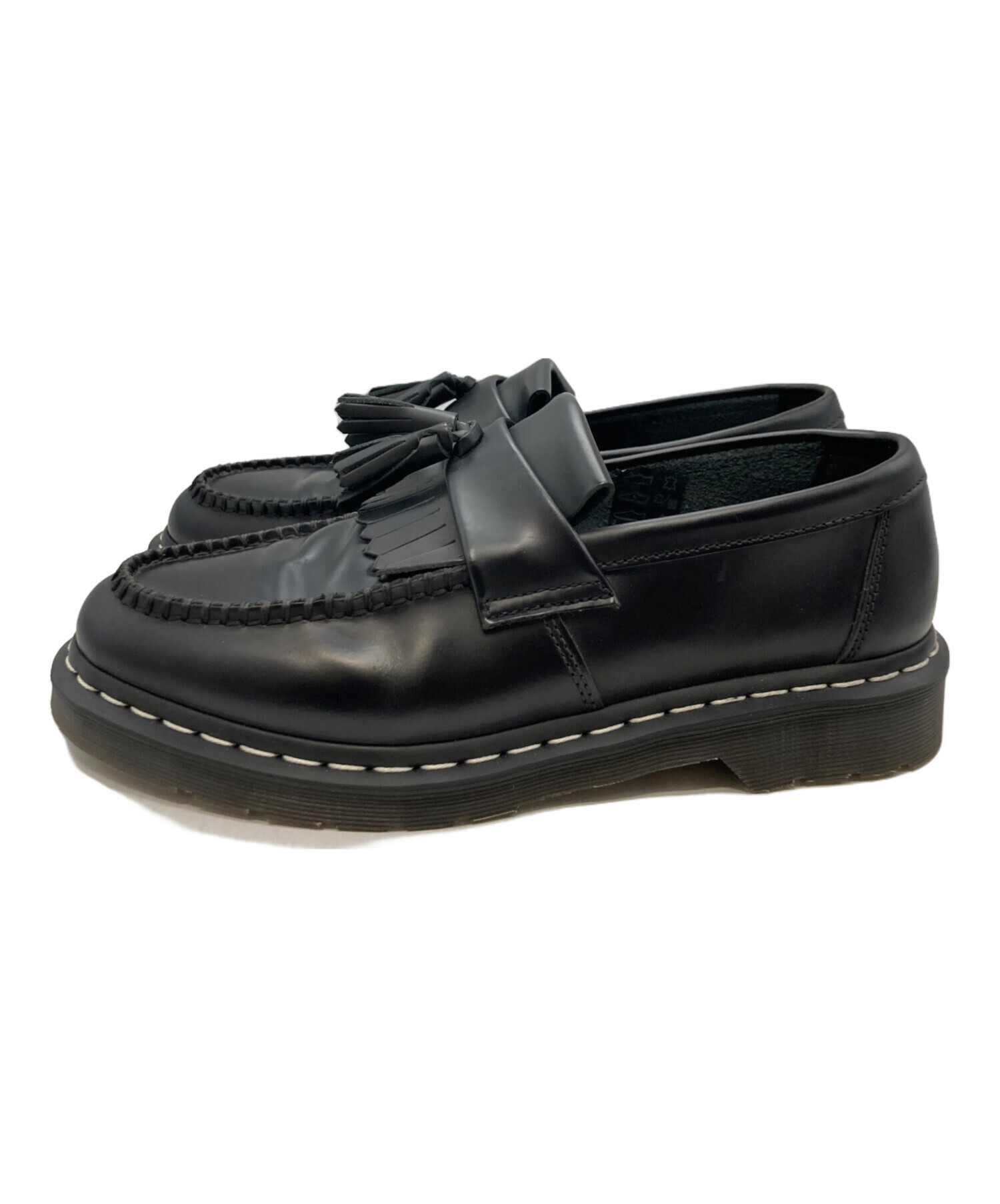 ドクターマーチン　エイドリアン　UK8 ブラック 中古・古着通販】Dr.Martens (ドクターマーチン) ADRIAN WS ブラック