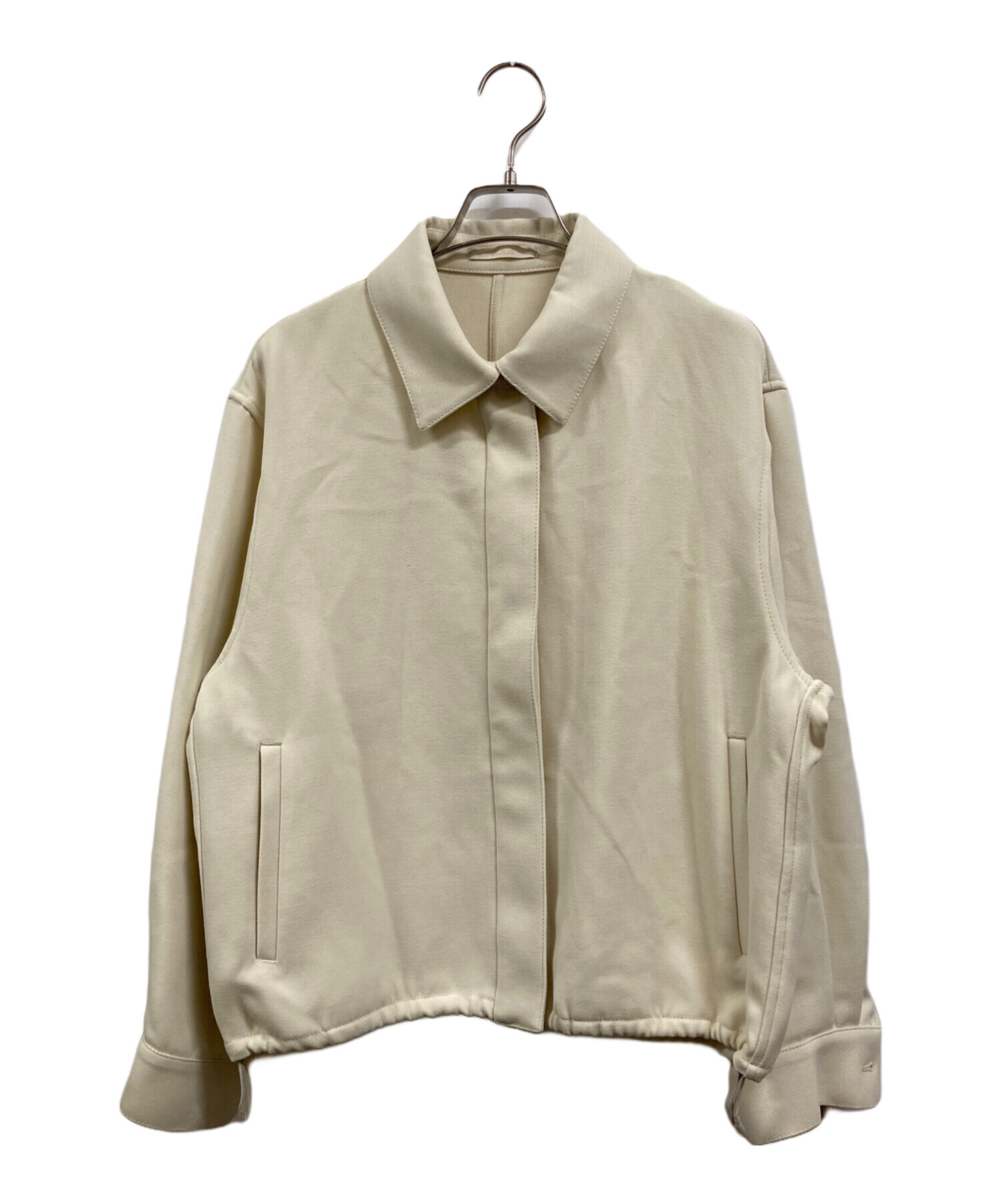 未使用⭐︎Plage ライトジャケット ベージュ M 中古・古着通販】Plage (プラージュ) Three shirt ブルゾン ベージュ