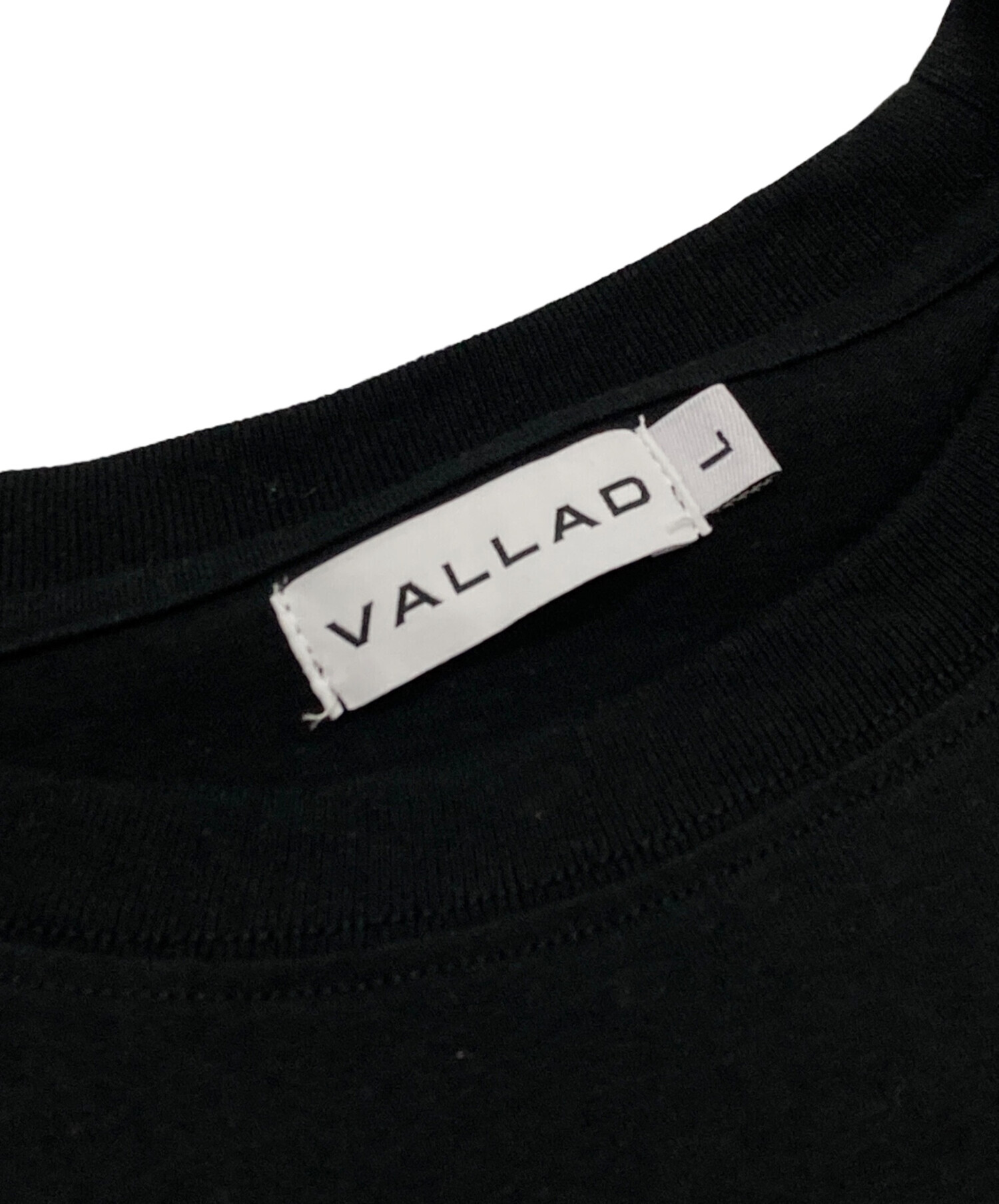 中古・古着通販】VALLAD (バラッド) Tシャツ ブラック サイズ:L
