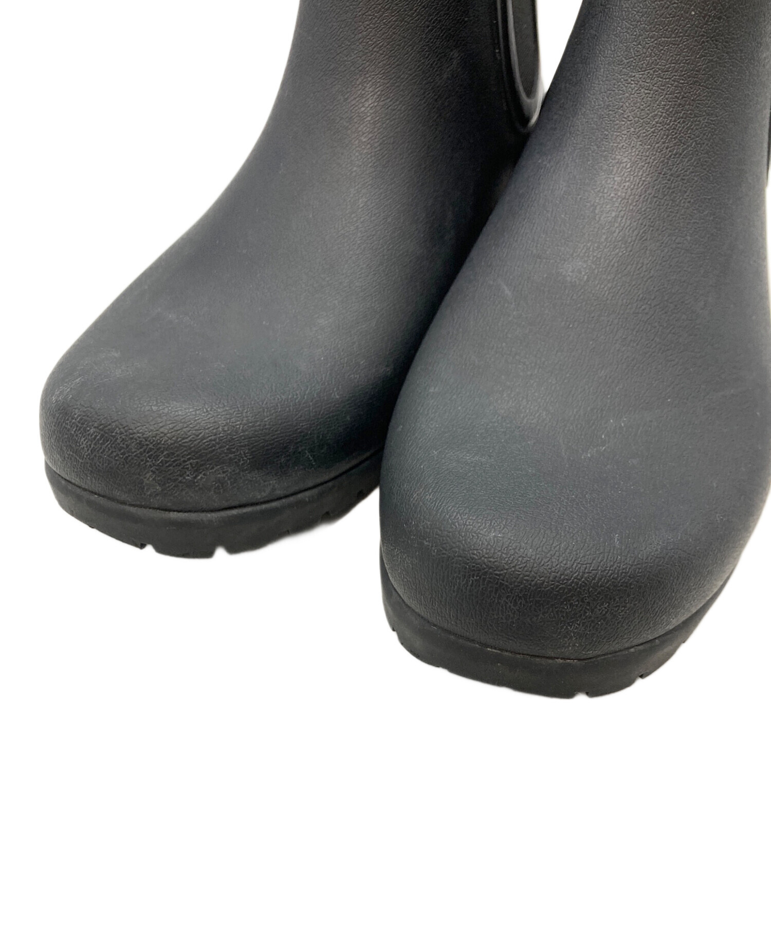 中古・古着通販】Barbour (バブアー) サイドゴアレインブーツ ブラック