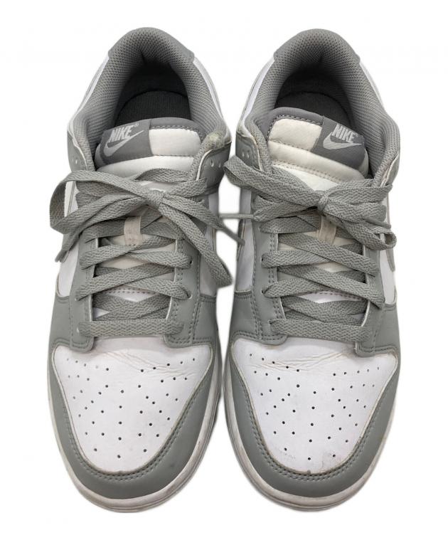 中古・古着通販】NIKE (ナイキ) スニーカー グレー×ホワイト サイズ
