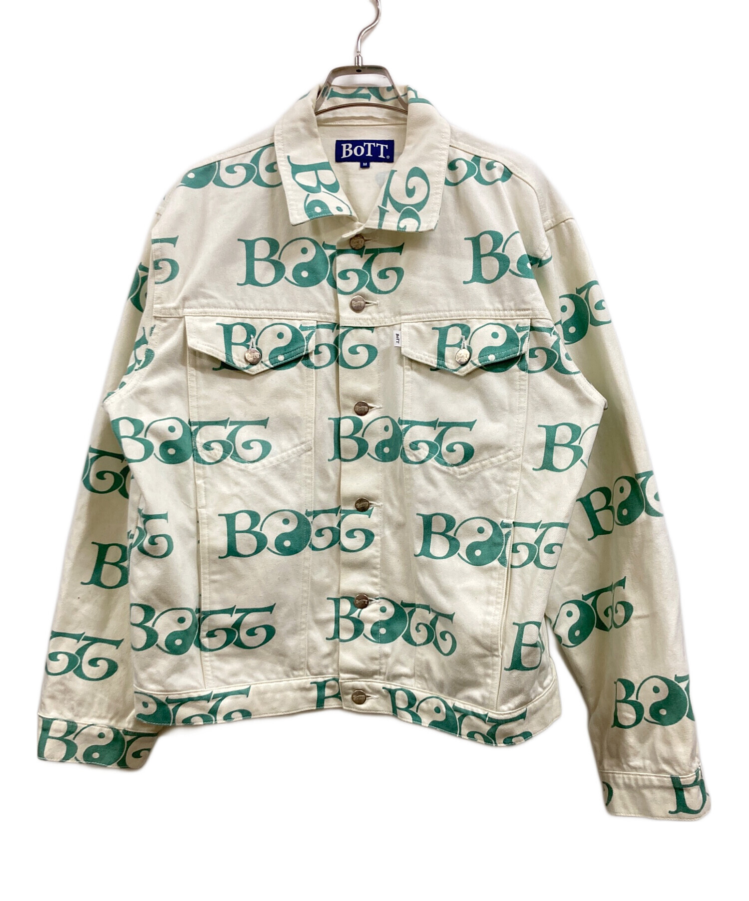 ぼ*ー様 2515 極美品 BoTT ボット 2Y Denim Jacket セ 中古・古着通販】BoTT (ボット) 2Y Denim Jacket アイボリー サイズ:M