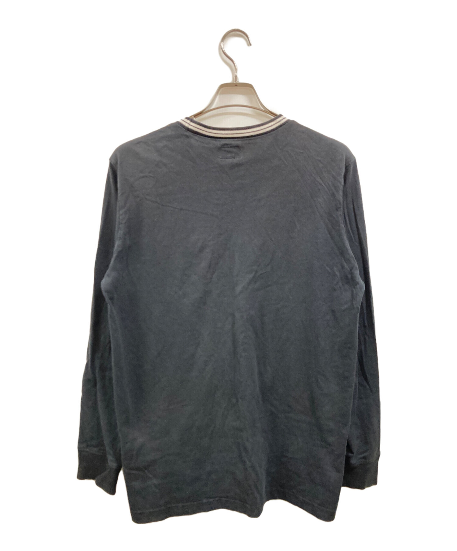中古・古着通販】Supreme (シュプリーム) L/S Pocket Tee ブラック