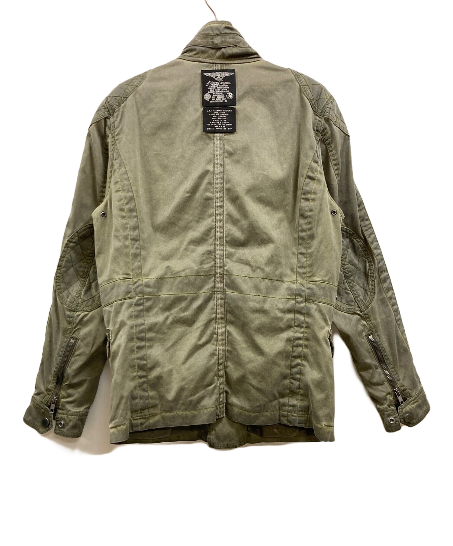 中古・古着通販】DIESEL (ディーゼル) ウォッシュド加工ジャケット