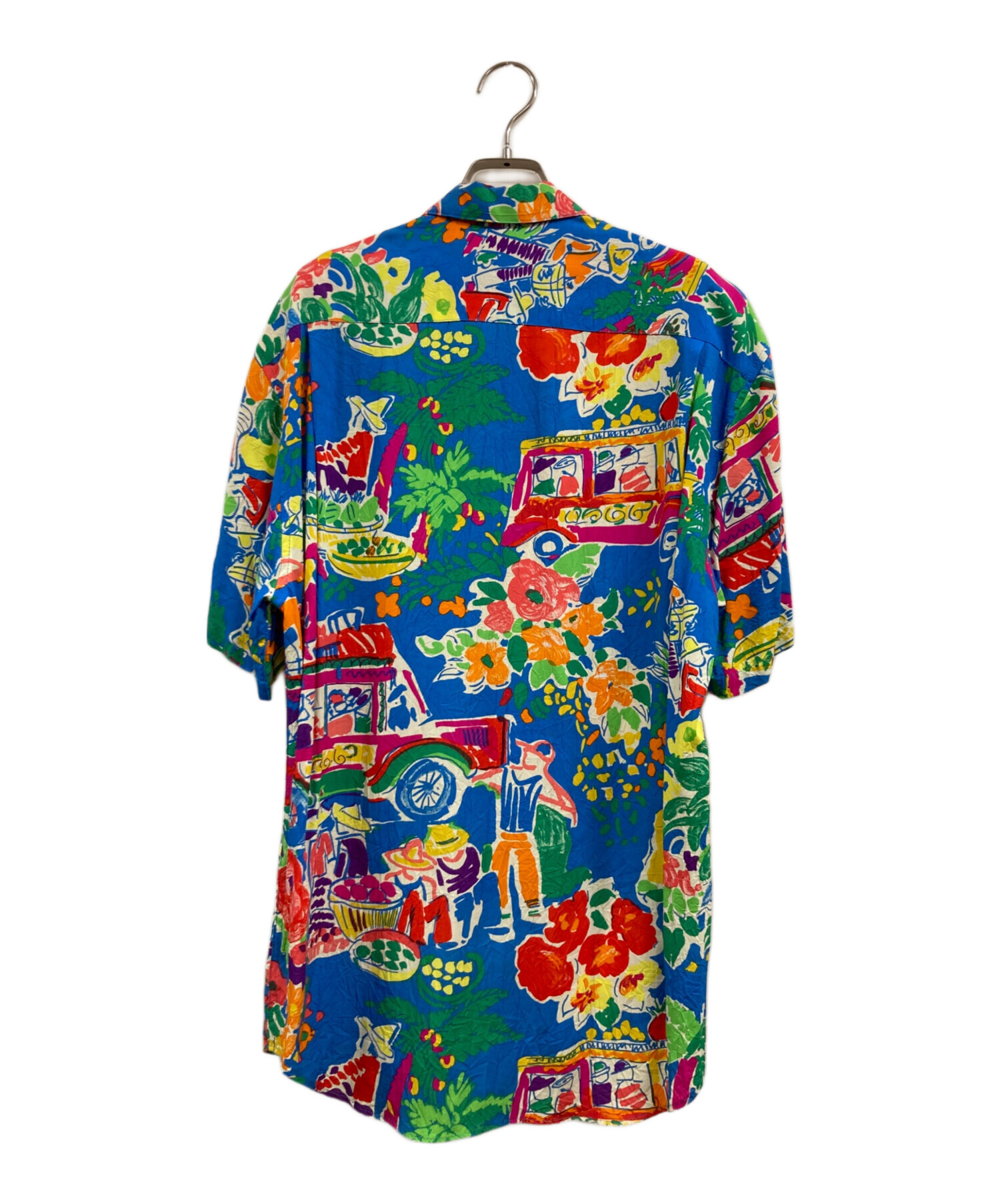 Jams World ジャムズワールド フローラル柄 アロハシャツ USA製 中古・古着通販】JAMSWORLD (ジャムズワールド) アロハシャツ ブルー