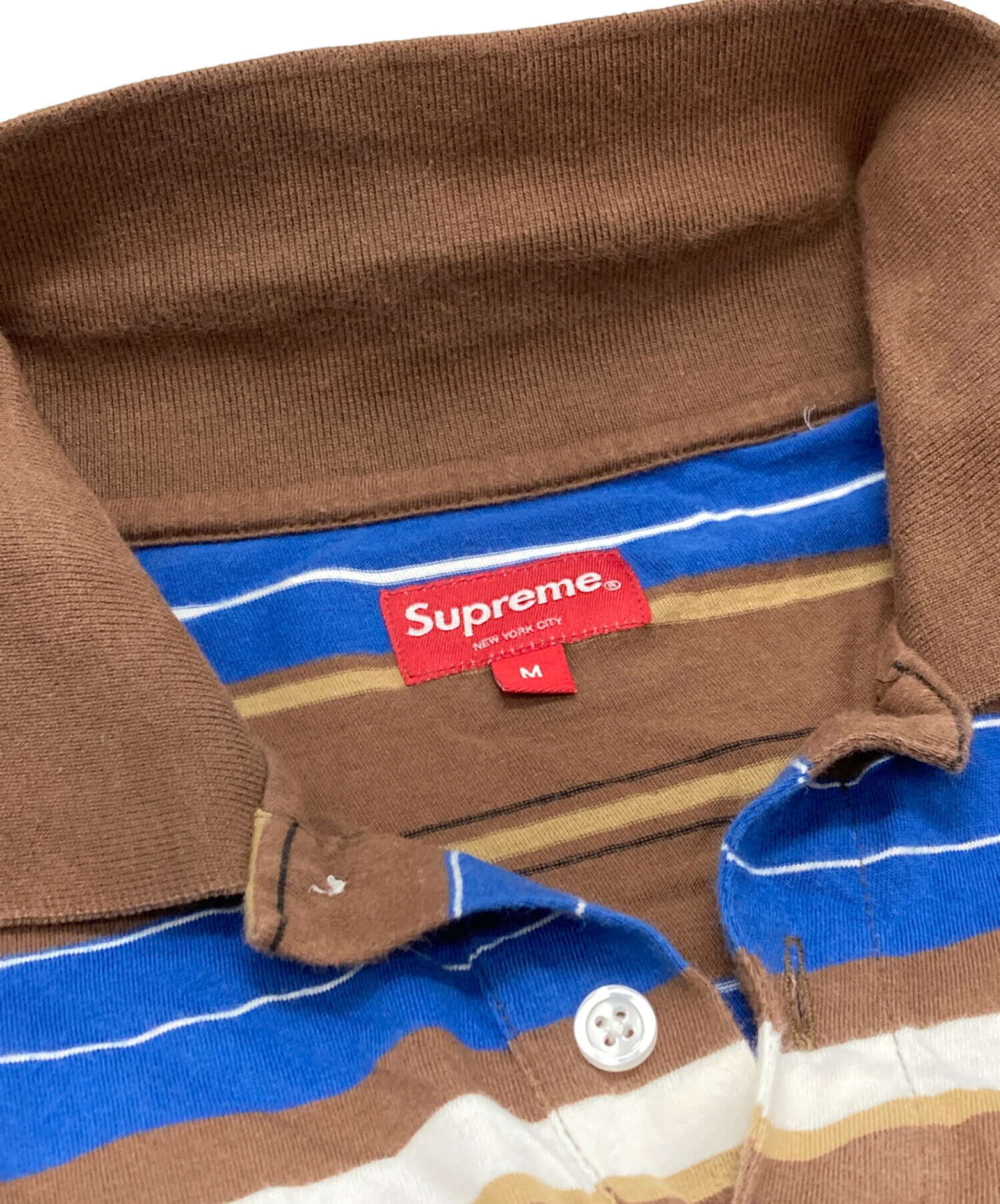 中古・古着通販】Supreme (シュプリーム) マルチボーダーポロシャツ