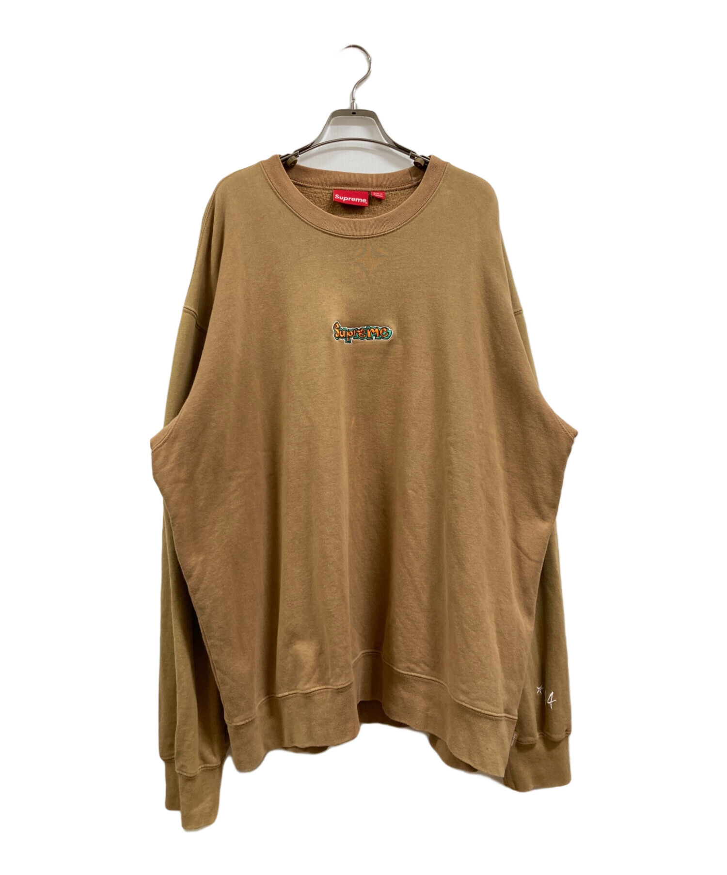 中古・古着通販】SUPREME (シュプリーム) スウェット ブラウン サイズ