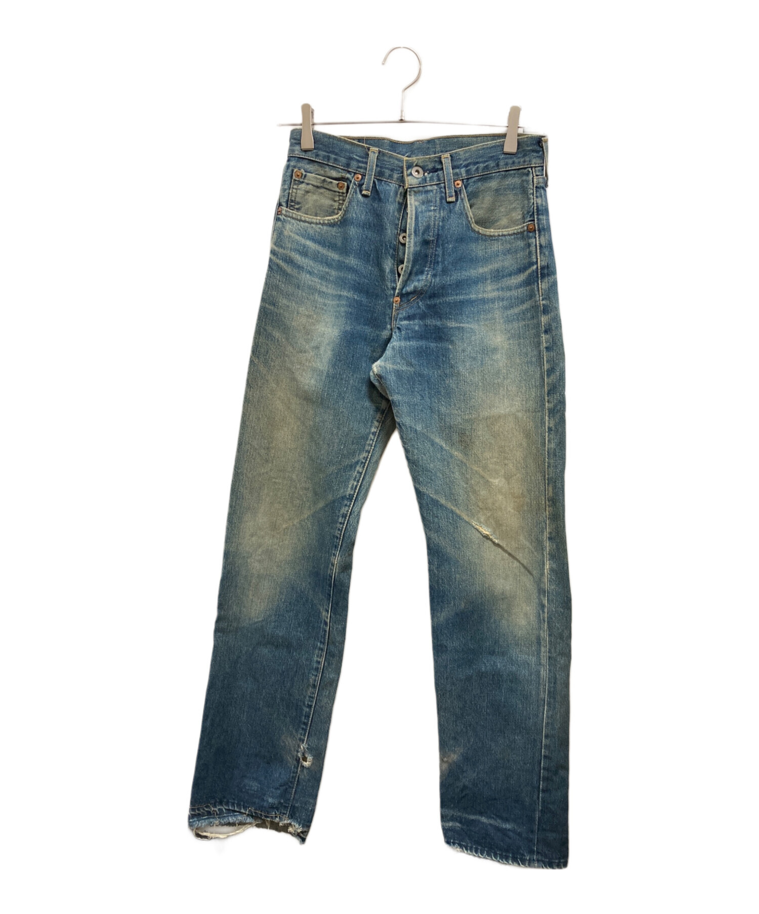89年製 リーバイス 701XX シンチバック デニムパンツ W29 日本製 中古・古着通販】LEVI'S (リーバイス) 701xxシンチバックデニムパンツ