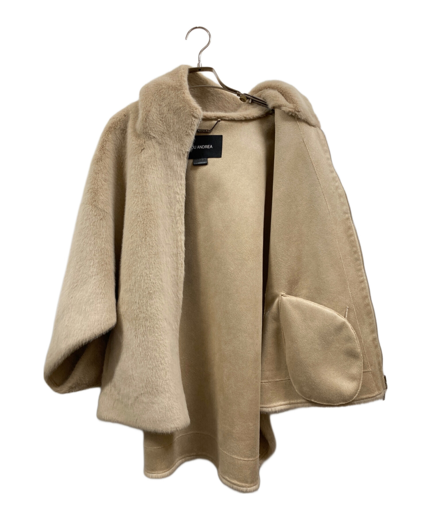 中古・古着通販】LOU ANDREA (ルーアンドレア) LOUFOOD FUR COAT
