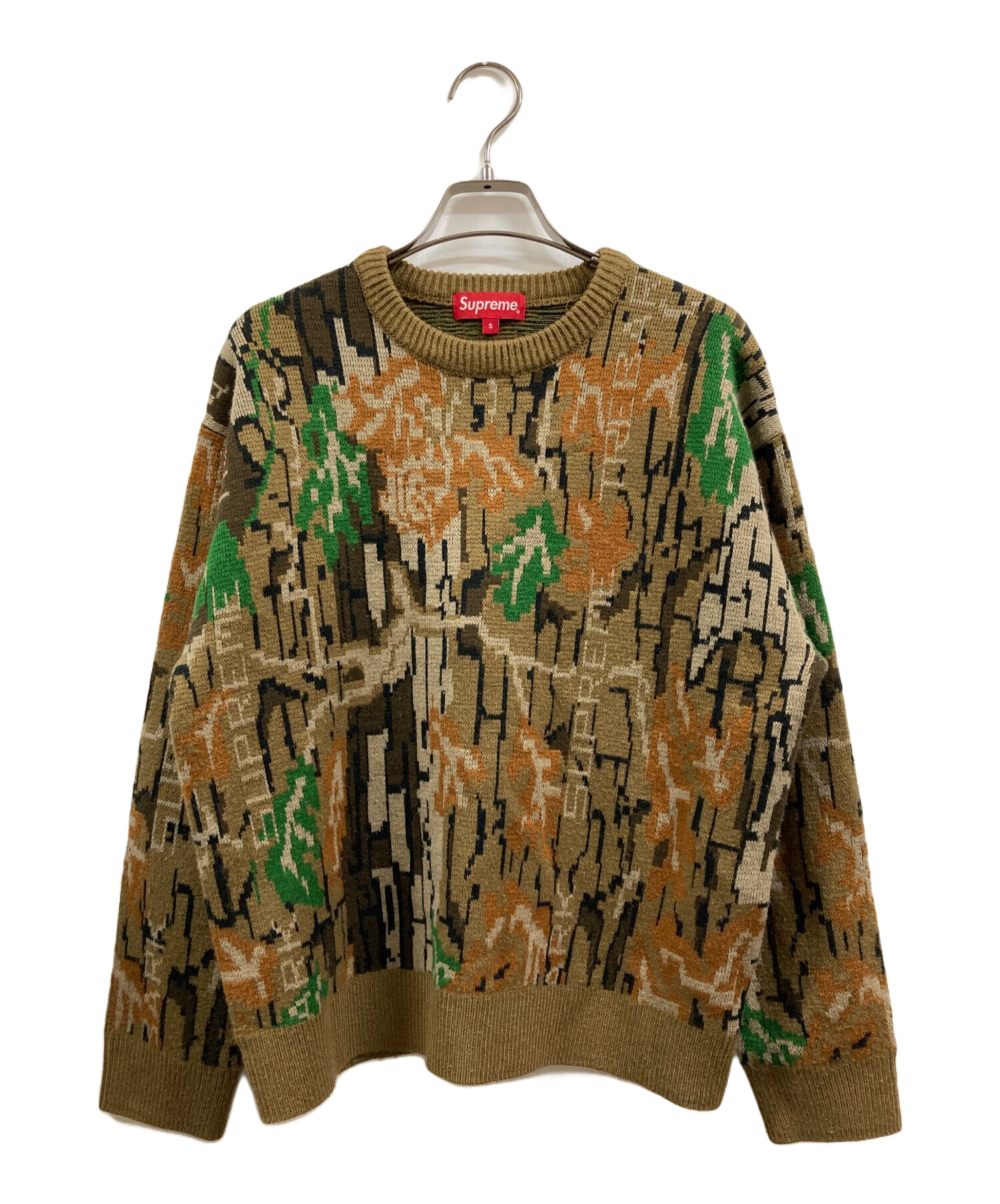 中古・古着通販】SUPREME (シュプリーム) Trebark Camo Sweater