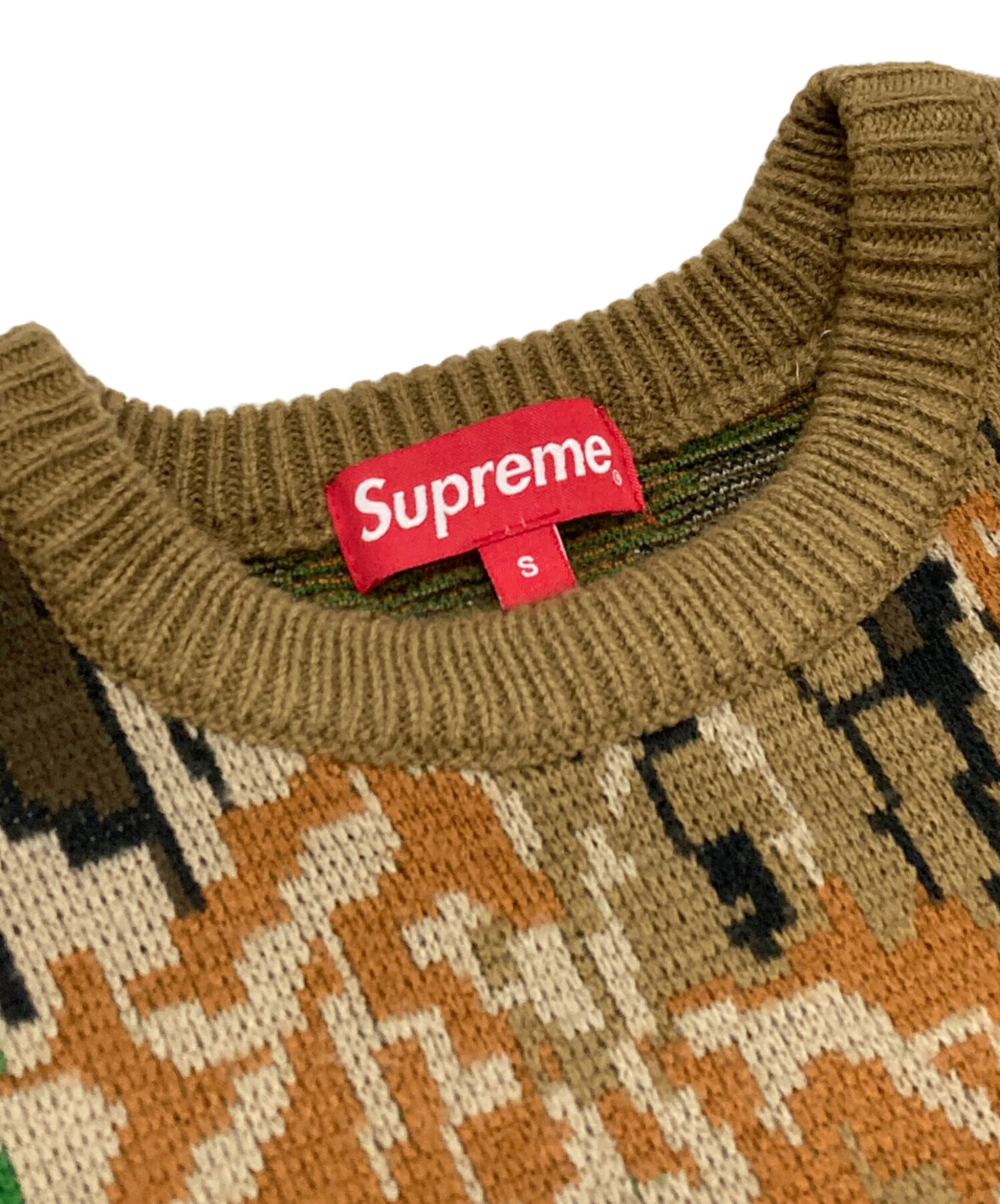 中古・古着通販】SUPREME (シュプリーム) Trebark Camo Sweater
