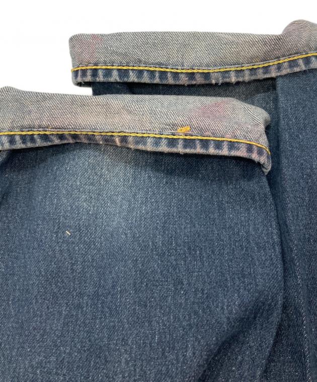 中古・古着通販】EVISU (エヴィス) DONNAデニムパンツ ブルー サイズ
