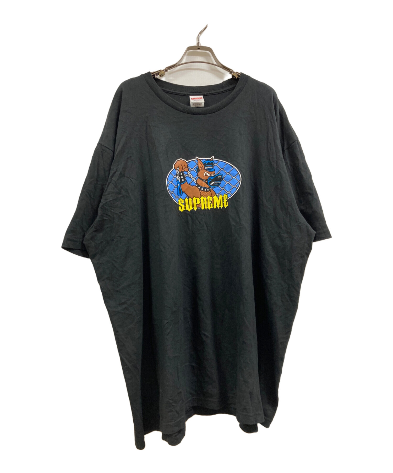 Supremeと古着 中古・古着通販】Supreme (シュプリーム) Leash Tee ブラック サイズ