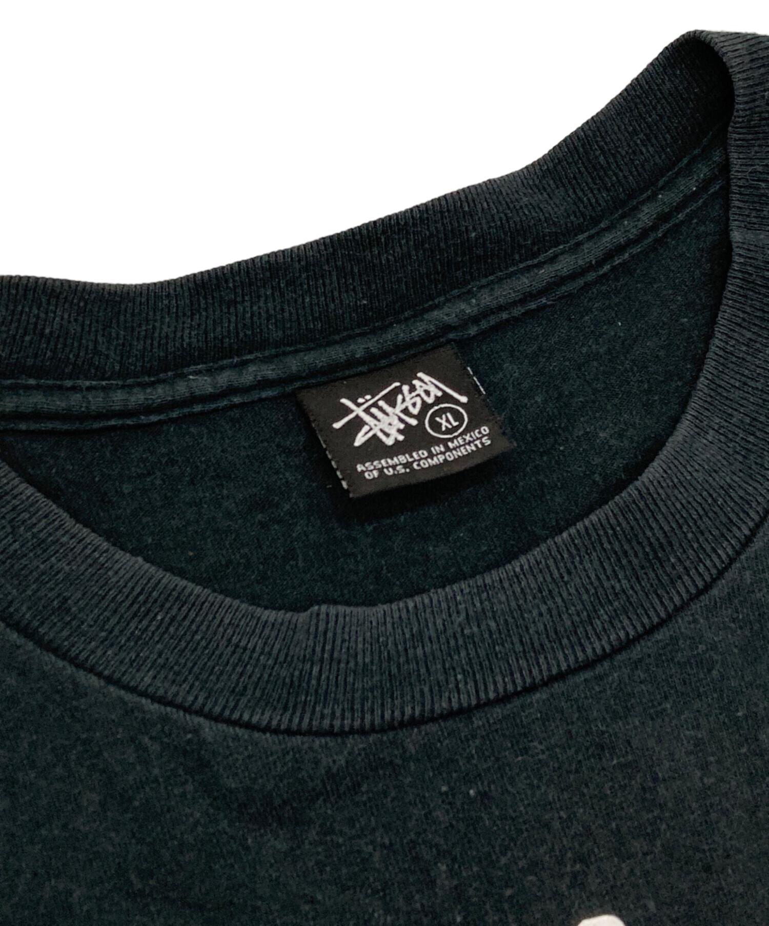 中古・古着通販】stussy (ステューシー) スカルプリントTシャツ