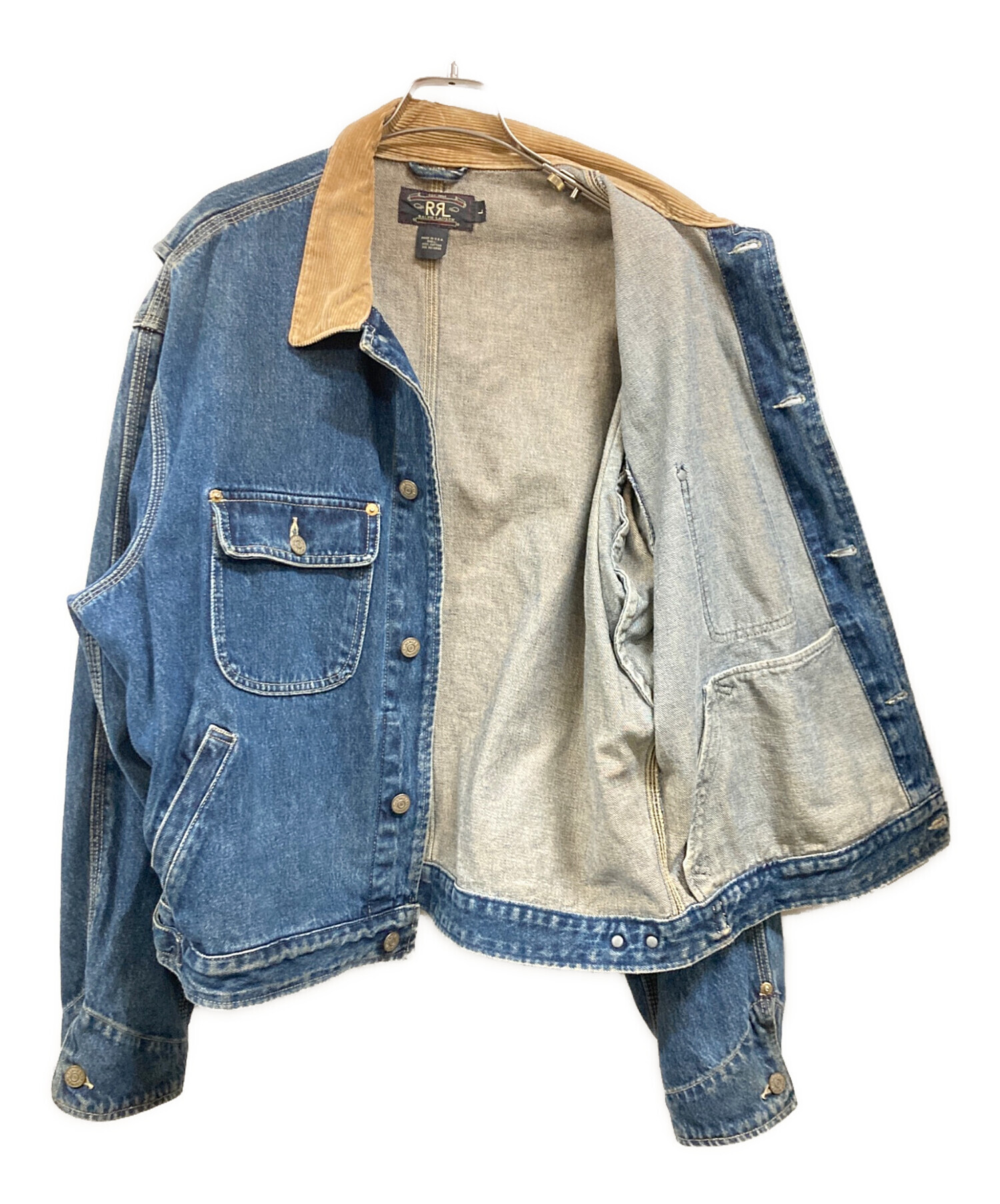 中古・古着通販】RRL (ダブルアールエル) デニムジャケット USA製