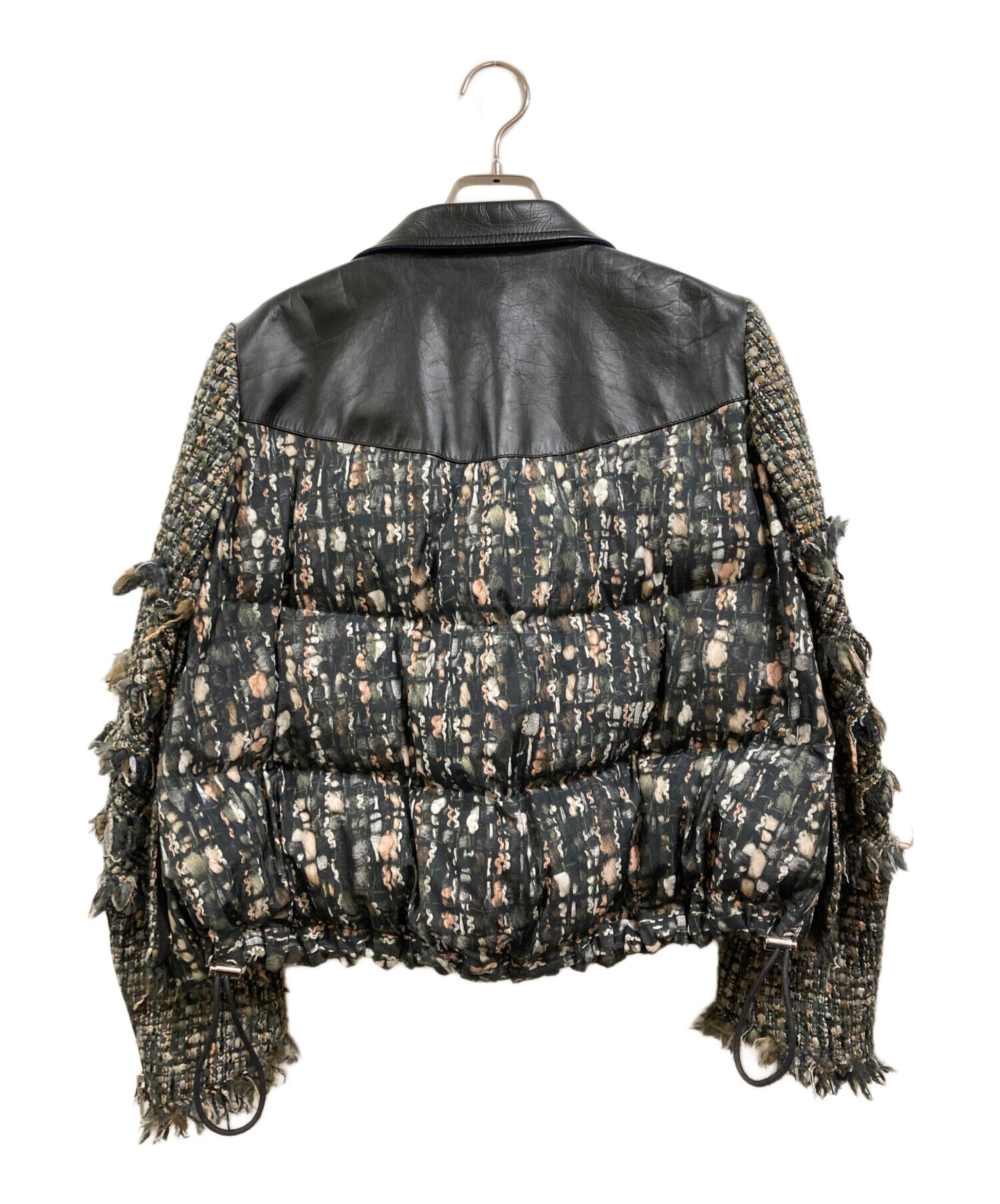 中古・古着通販】sacai (サカイ) ツイードライダースジャケット