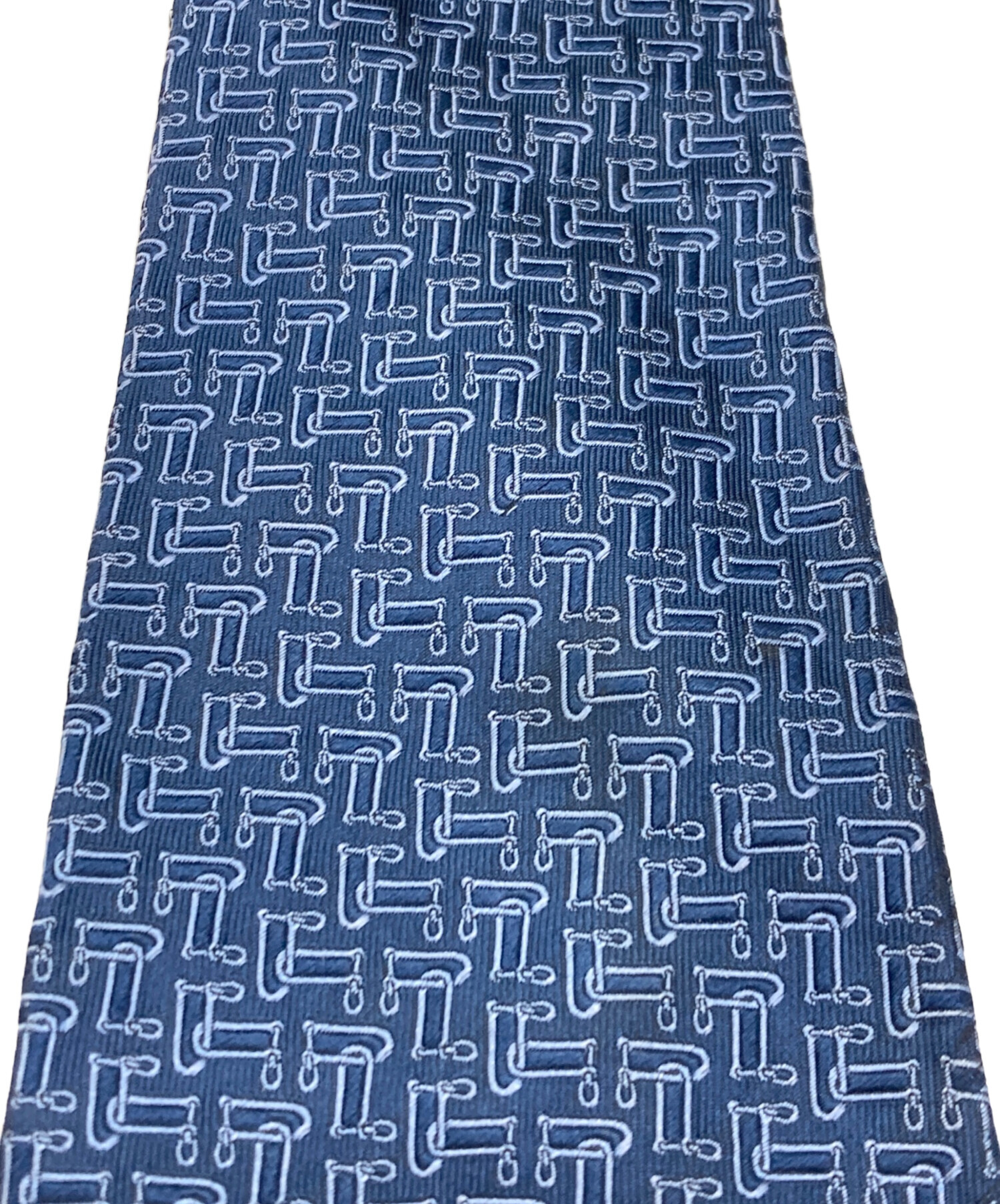 中古・古着通販】GUCCI (グッチ) シルクネクタイ ブルー サイズ:FREE
