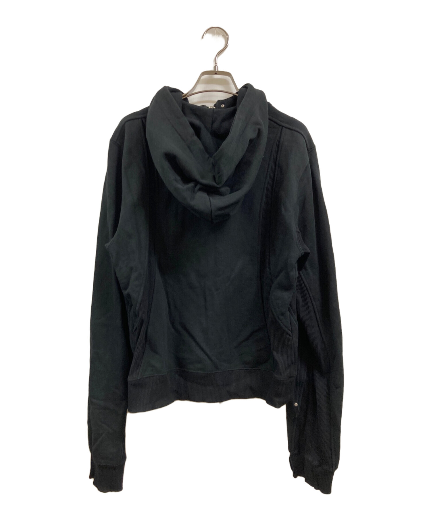 中古・古着通販】jent louis (ジェントルイス) zip hoodie ブラック