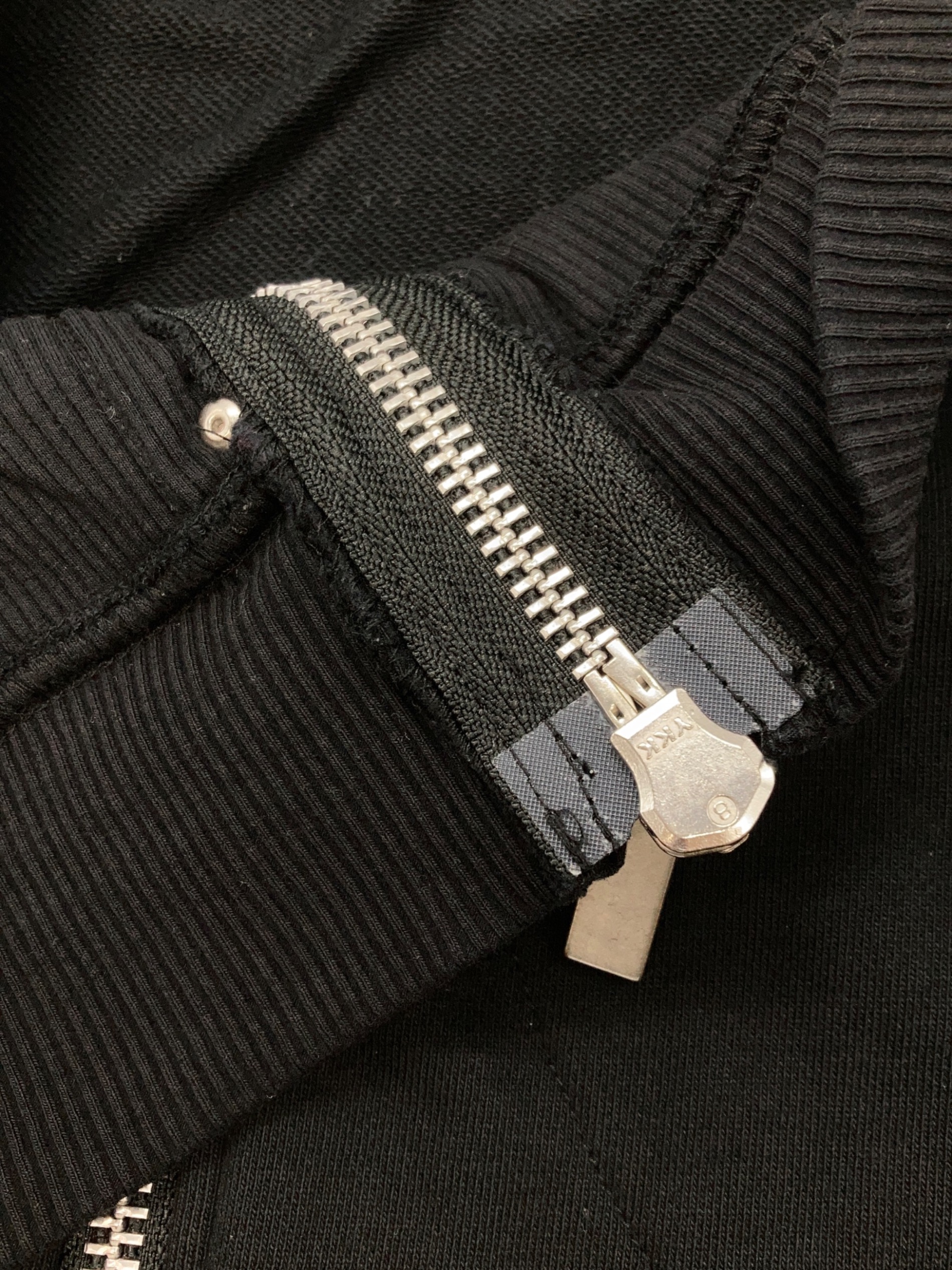 中古・古着通販】jent louis (ジェントルイス) zip hoodie ブラック