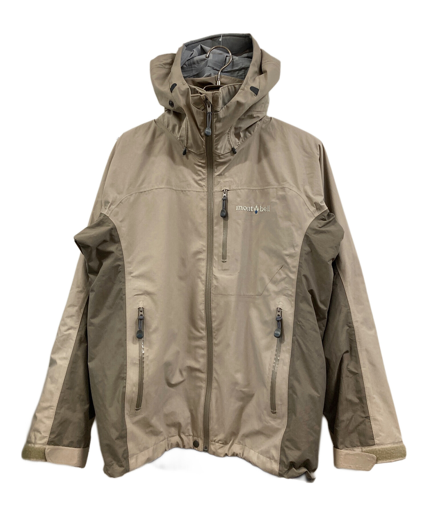 モンベルシャルモパーカー1102491 mont-bell/M定価22,240円 中古・古着通販】mont-bell (モンベル) シャルモパーカー ベージュ