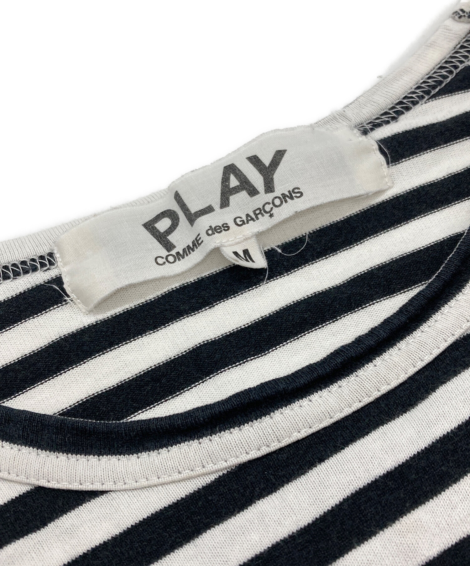 新品タグ付 PLAY COMME des GARÇONS ボーダー期間限定値下げ 中古・古着通販】PLAY COMME des GARCONS (プレイコムデギャルソン