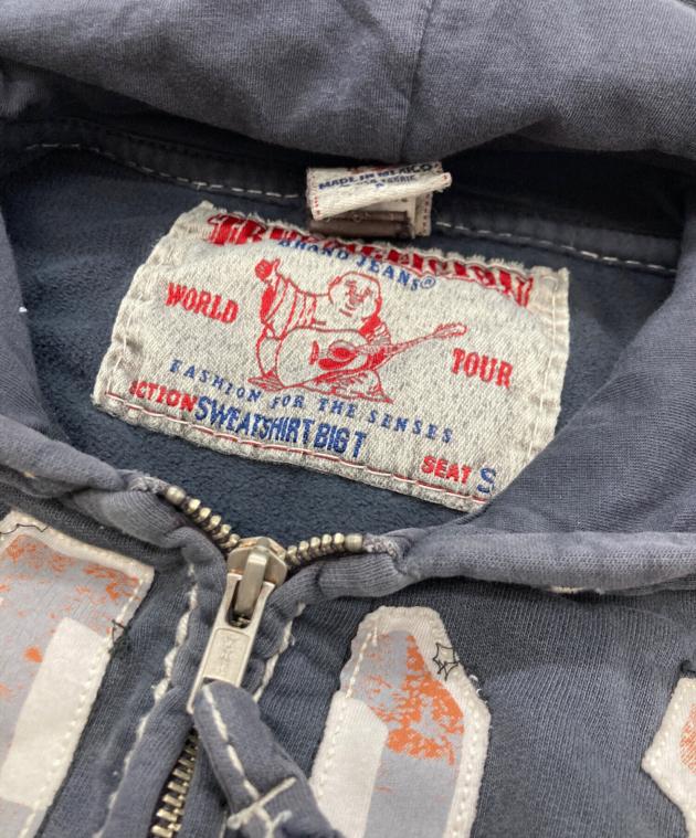 中古・古着通販】TRUE RELIGION (トゥルー レリジョン) ジップパーカー