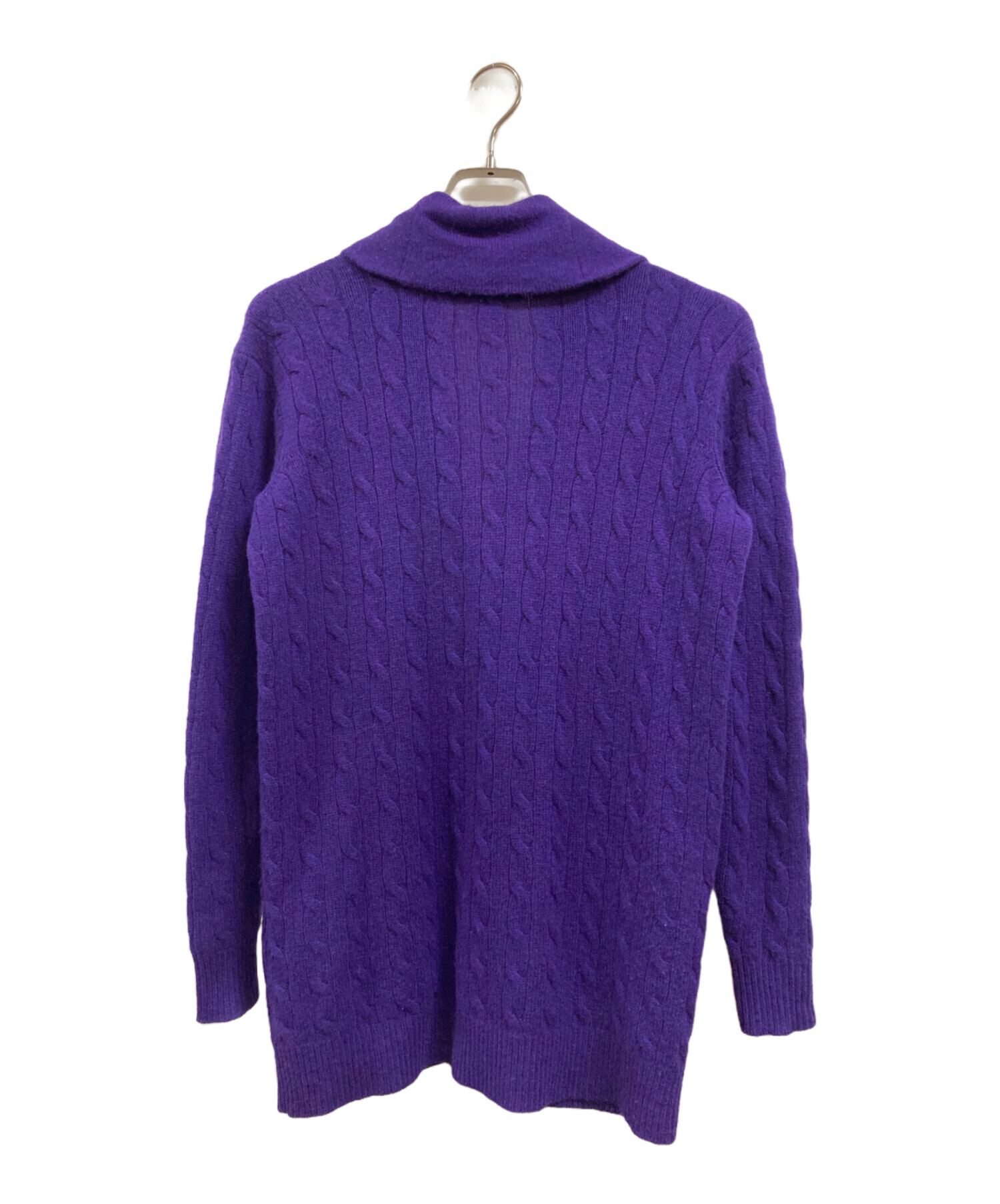 ラルフローレン パープルレーベル イタリア製 カシミヤ シルク カーディガン 中古・古着通販】POLO RALPH LAUREN (ポロ・ラルフローレン) カシミヤ