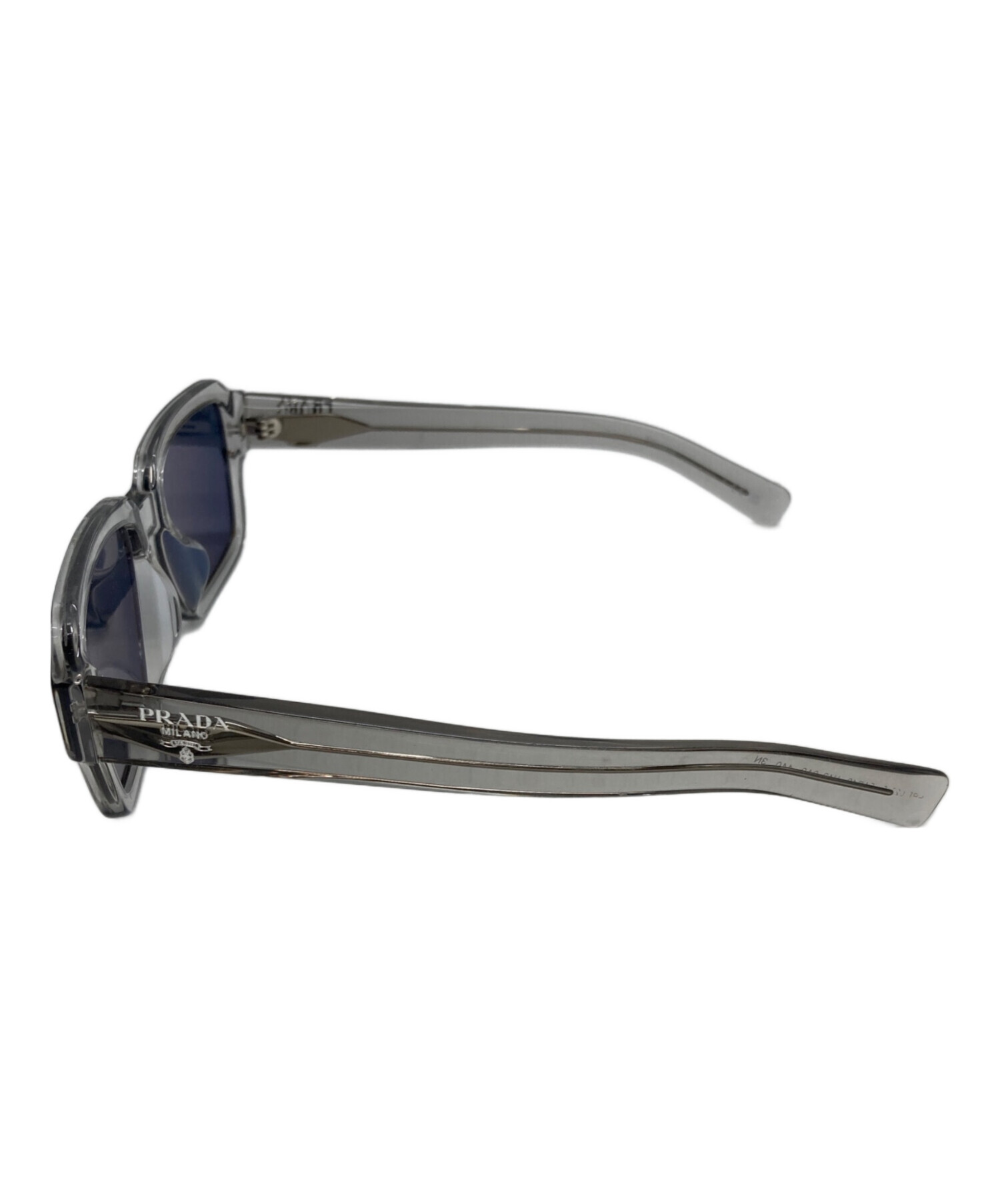 HYDE着 同型同色 PRADA サングラス 保管品 コレクターズコンディション 中古・古着通販】PRADA (プラダ) サングラス ブルー サイズ:SIZE 54