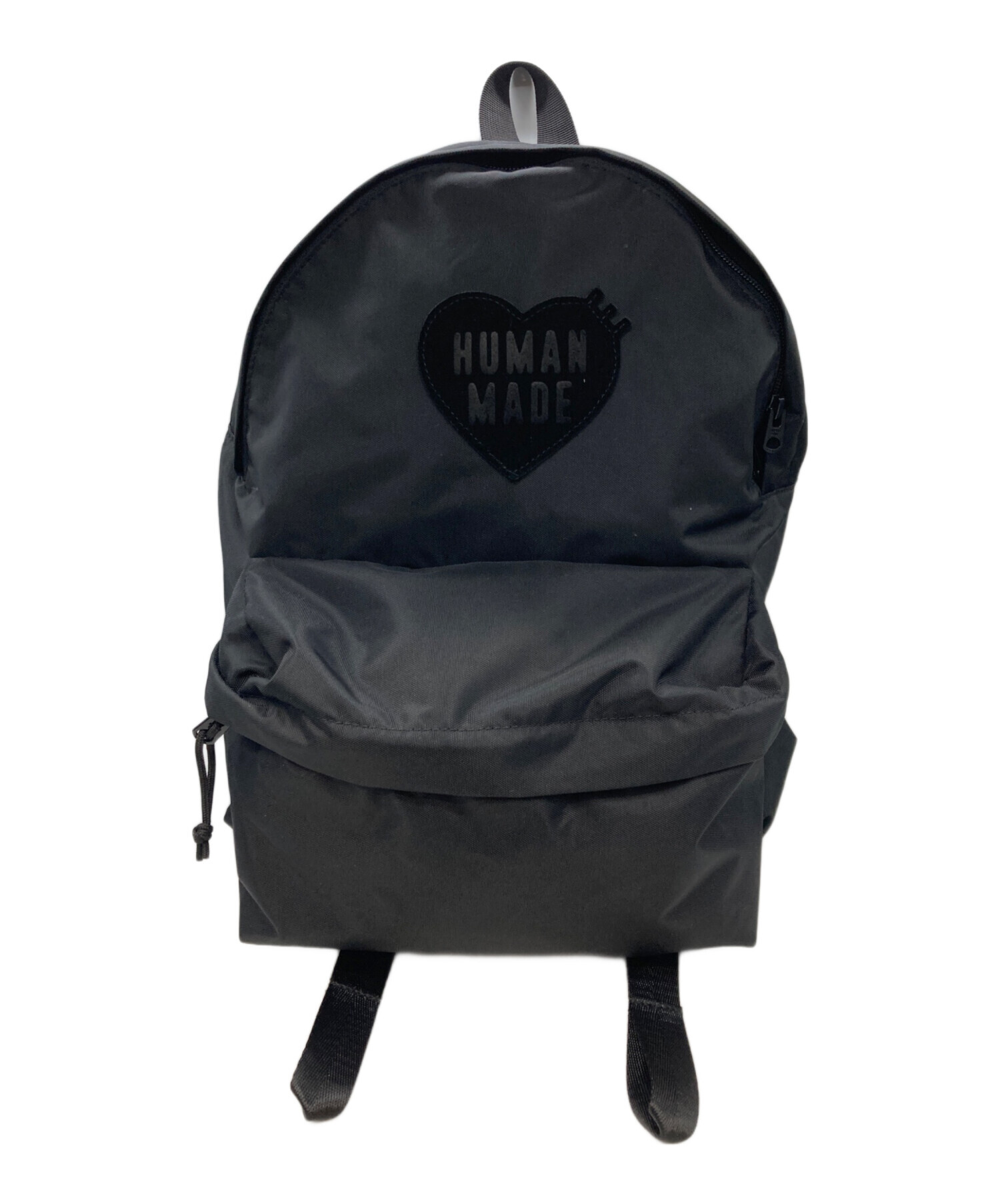 HUMANMADE ヒューマンメイド　リュック　バックパック　ブラック　ロゴ 中古・古着通販】HUMAN MADE (ヒューマンメイド) DAYPACK BLACK