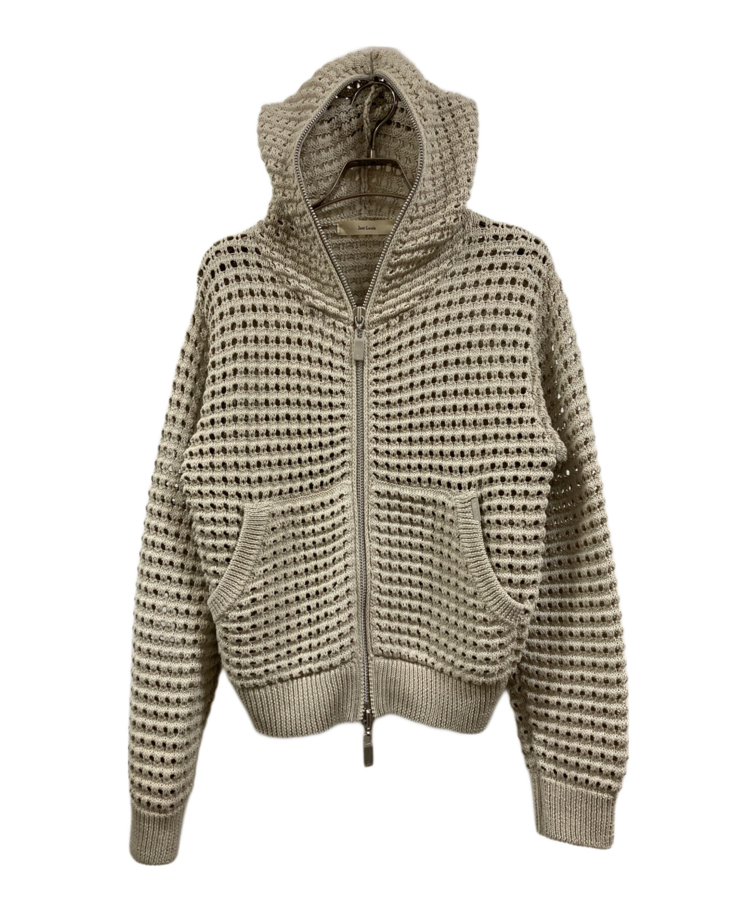中古・古着通販】jent louis (ジェントルイス) Mesh Knit Hoodie