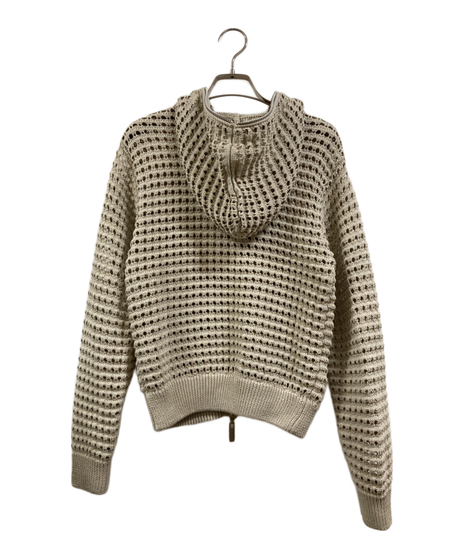 たける様　ジェントルイス jentlious ジップパーカー　S 状態良 中古・古着通販】jent louis (ジェントルイス) Mesh Knit Hoodie