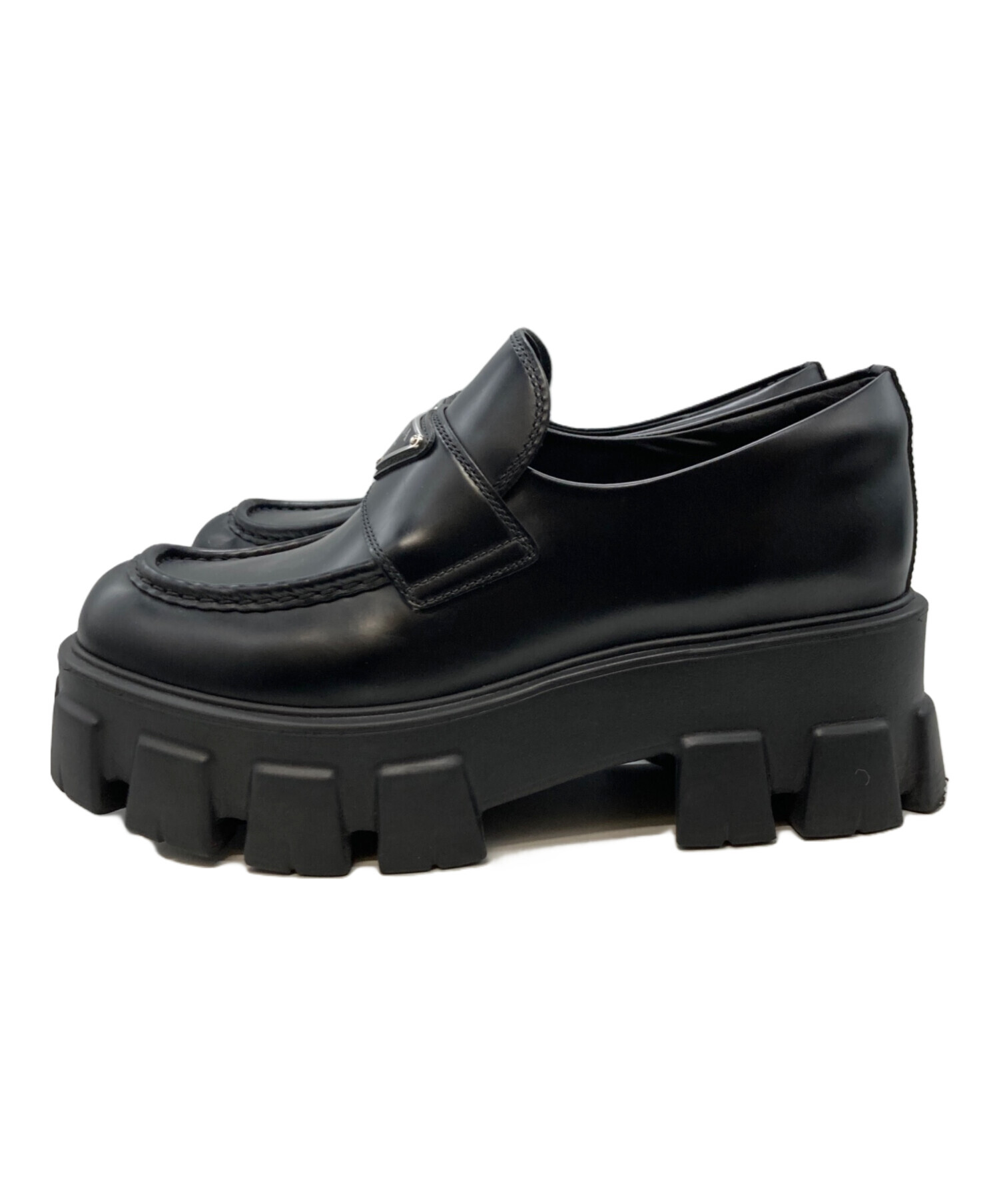 中古・古着通販】PRADA (プラダ) モノリス ブラッシュドレザー