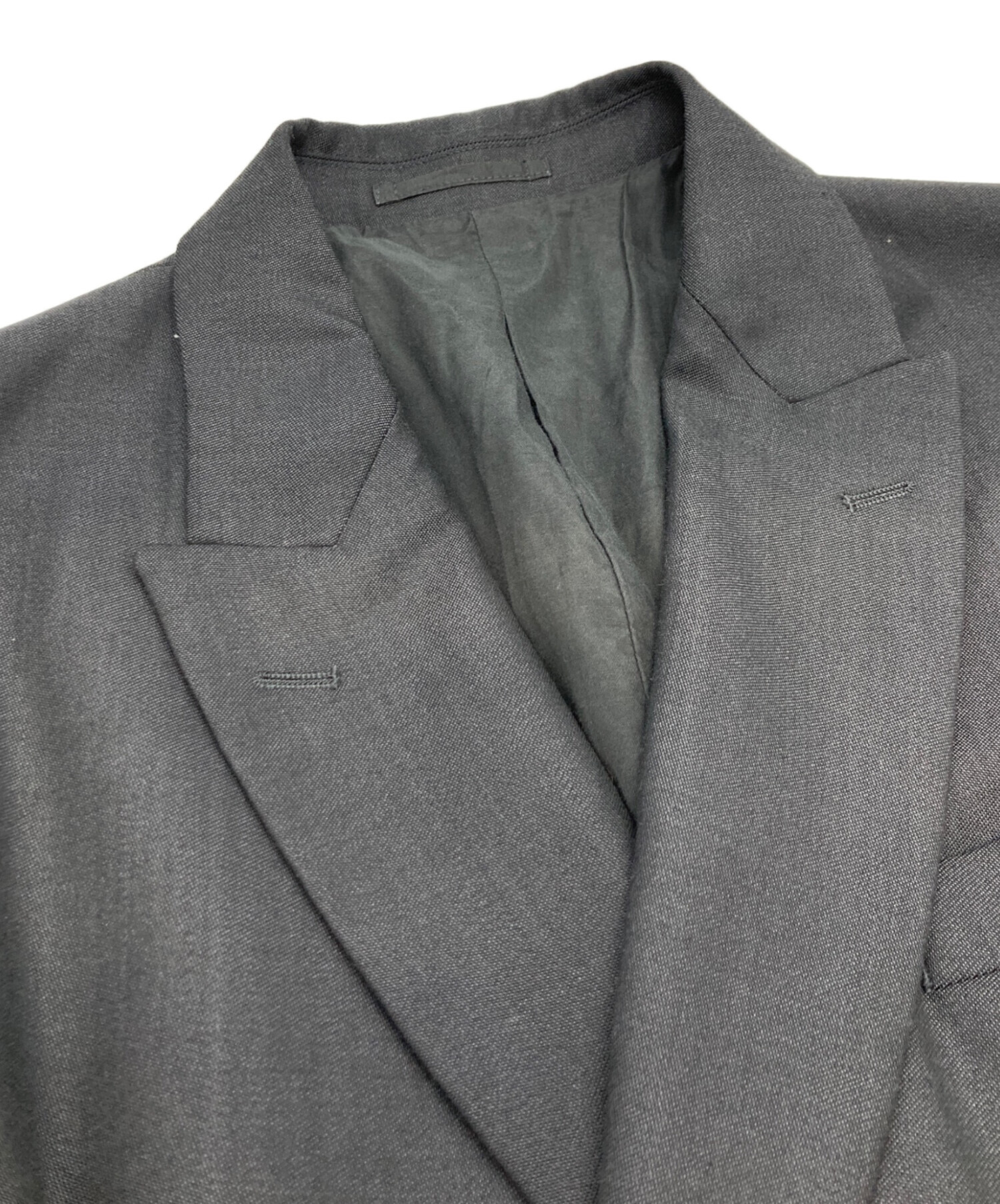 中古・古着通販】Llife (ライフ) DOESKIN TAILORED JACKET グレー