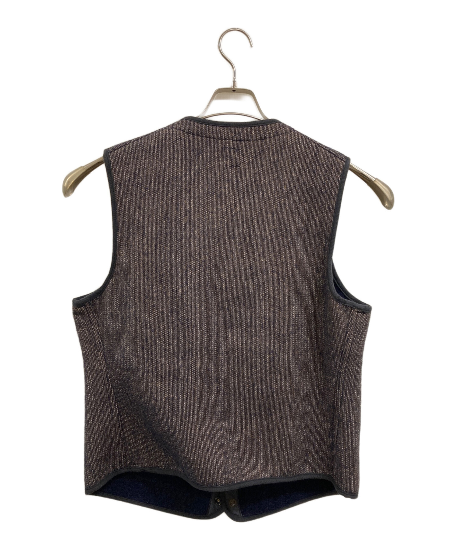 中古・古着通販】ANATOMICA (アナトミカ) BB CLOTH VEST ブラウン