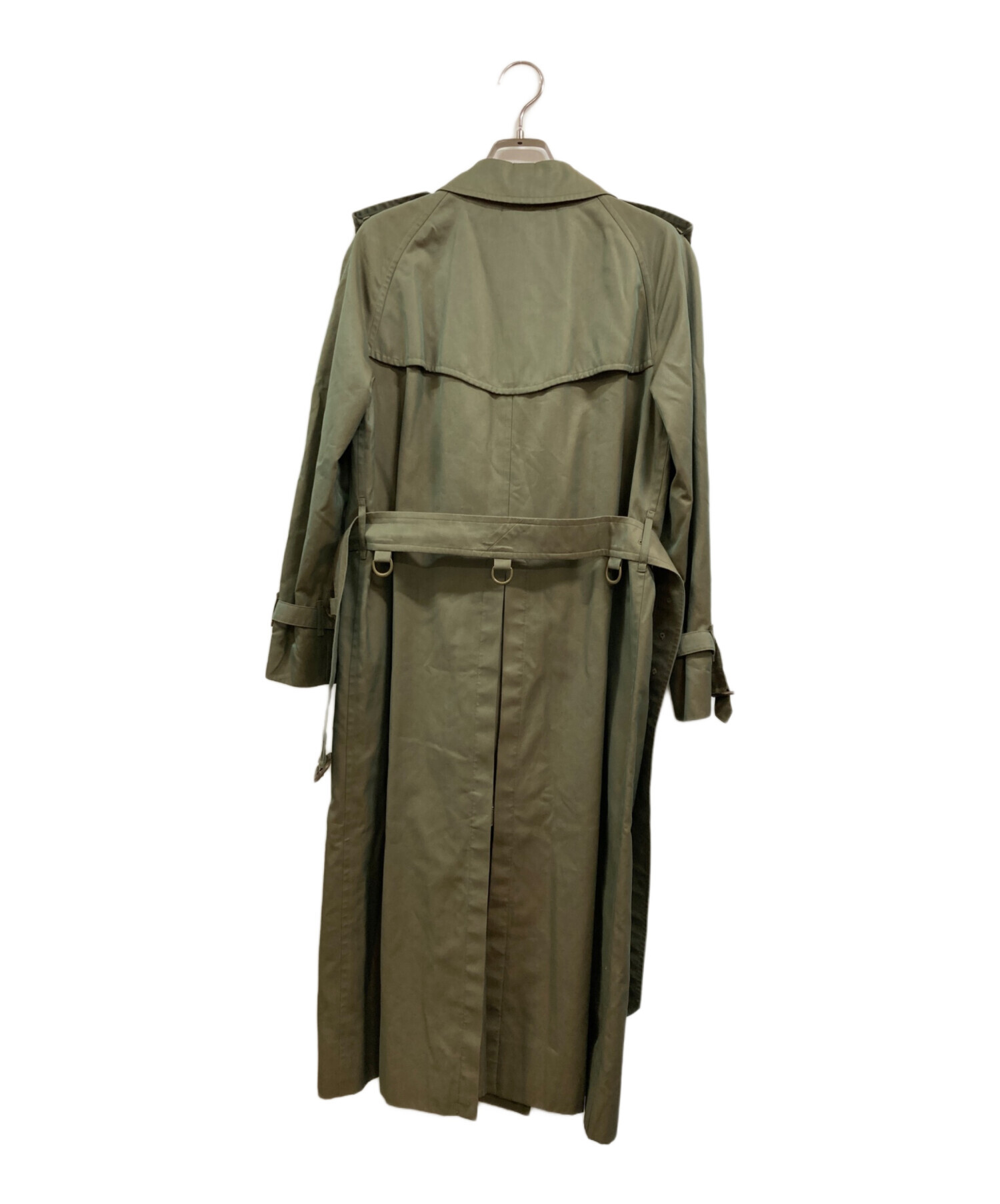 Burberry トレンチコート カーキ 中古・古着通販】Burberry's (バーバリーズ) トレンチコート カーキ