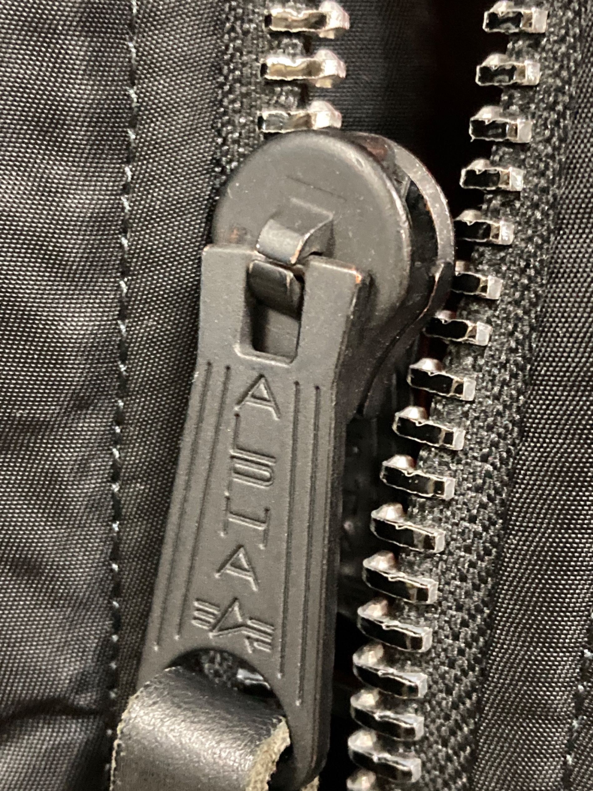 中古・古着通販】ALPHA (アルファ) MA-1ジャケット ブラック サイズ:L