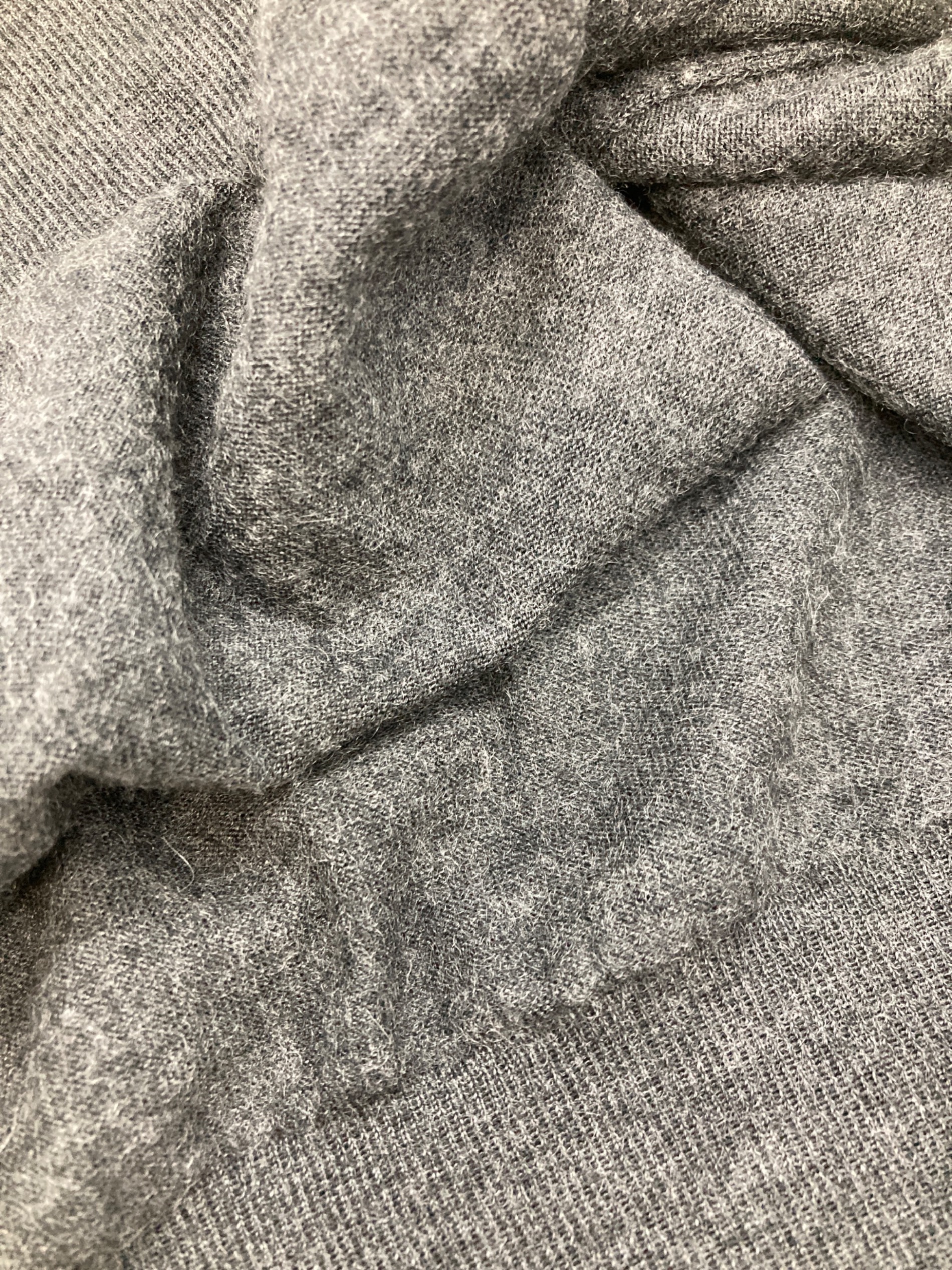 中古・古着通販】HERMES (エルメス) シルクカシミヤニット グレー