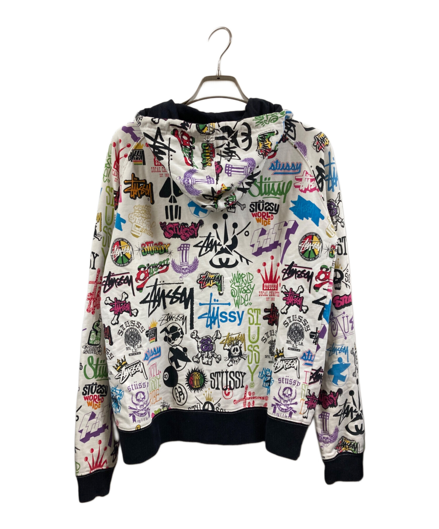 中古・古着通販】stussy (ステューシー) 歴代ロゴジップパーカー