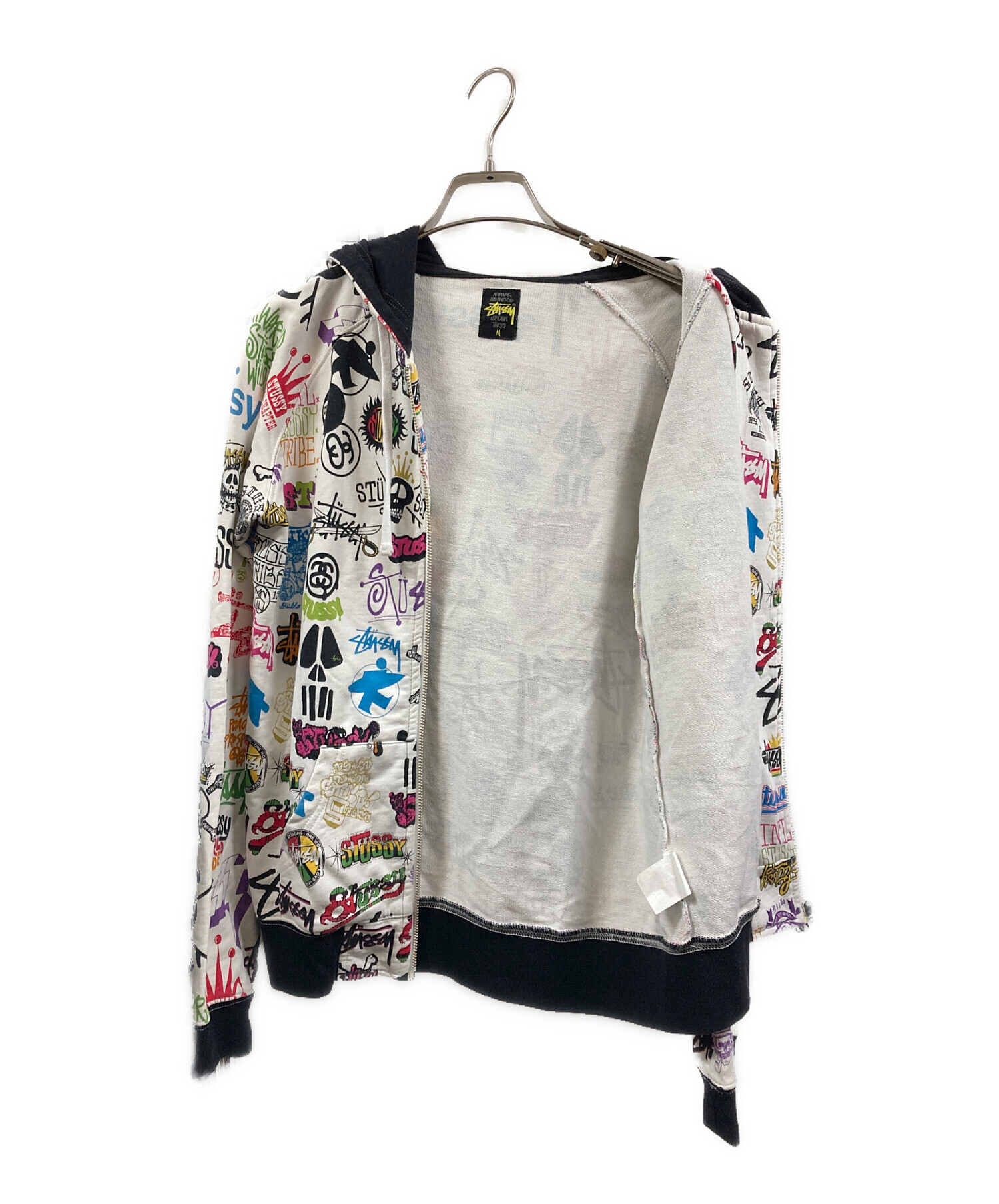 中古・古着通販】stussy (ステューシー) 歴代ロゴジップパーカー