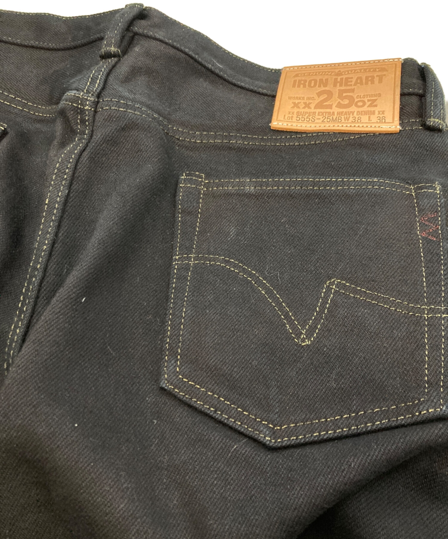 中古・古着通販】IRON HEART (アイアンハート) 25ozセルビッチデニム