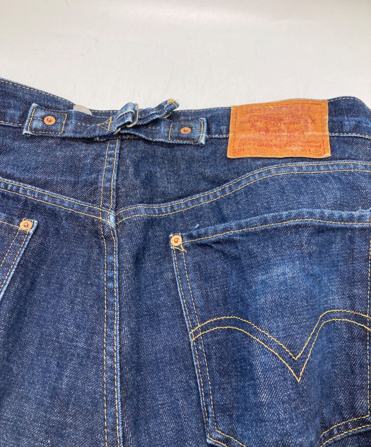 中古・古着通販】LEVI'S (リーバイス) S702 XXデニムパンツ インディゴ