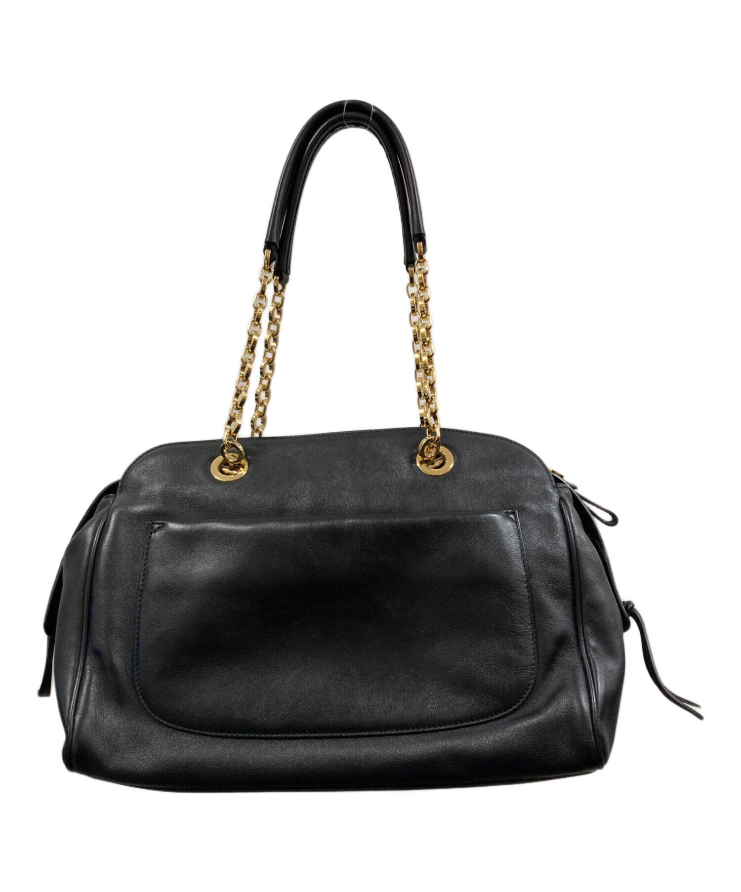 【最終お値下げ・中古】サルバトーレ フェラガモ　スウェードショルダーバッグ 中古・古着通販】Salvatore Ferragamo (サルヴァトーレ フェラガモ