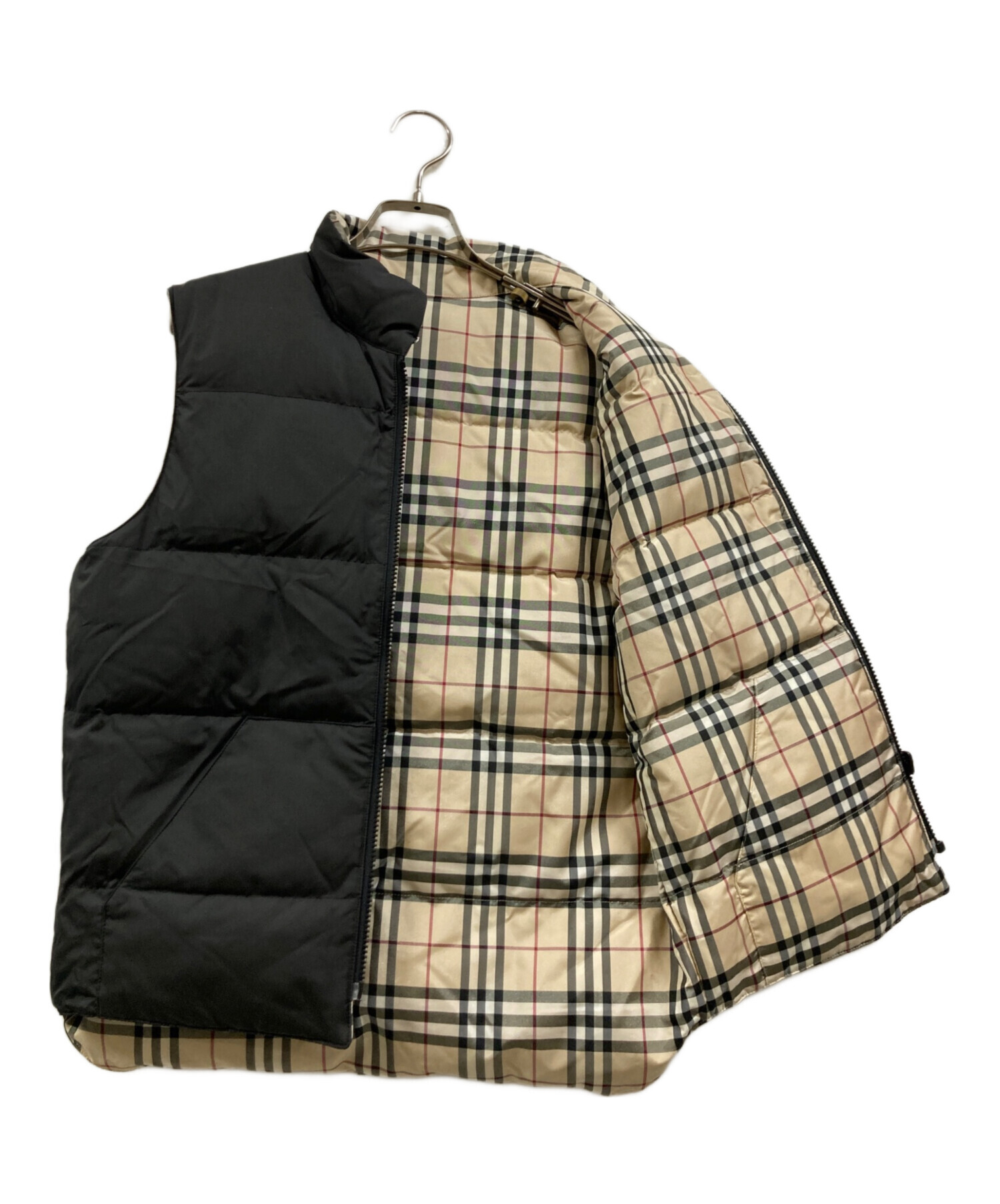 のん様　美品 バーバリーロンドン ノバチェック 3way　ダウンベスト 中古・古着通販】BURBERRY LONDON (バーバリーロンドン) リバーシブル